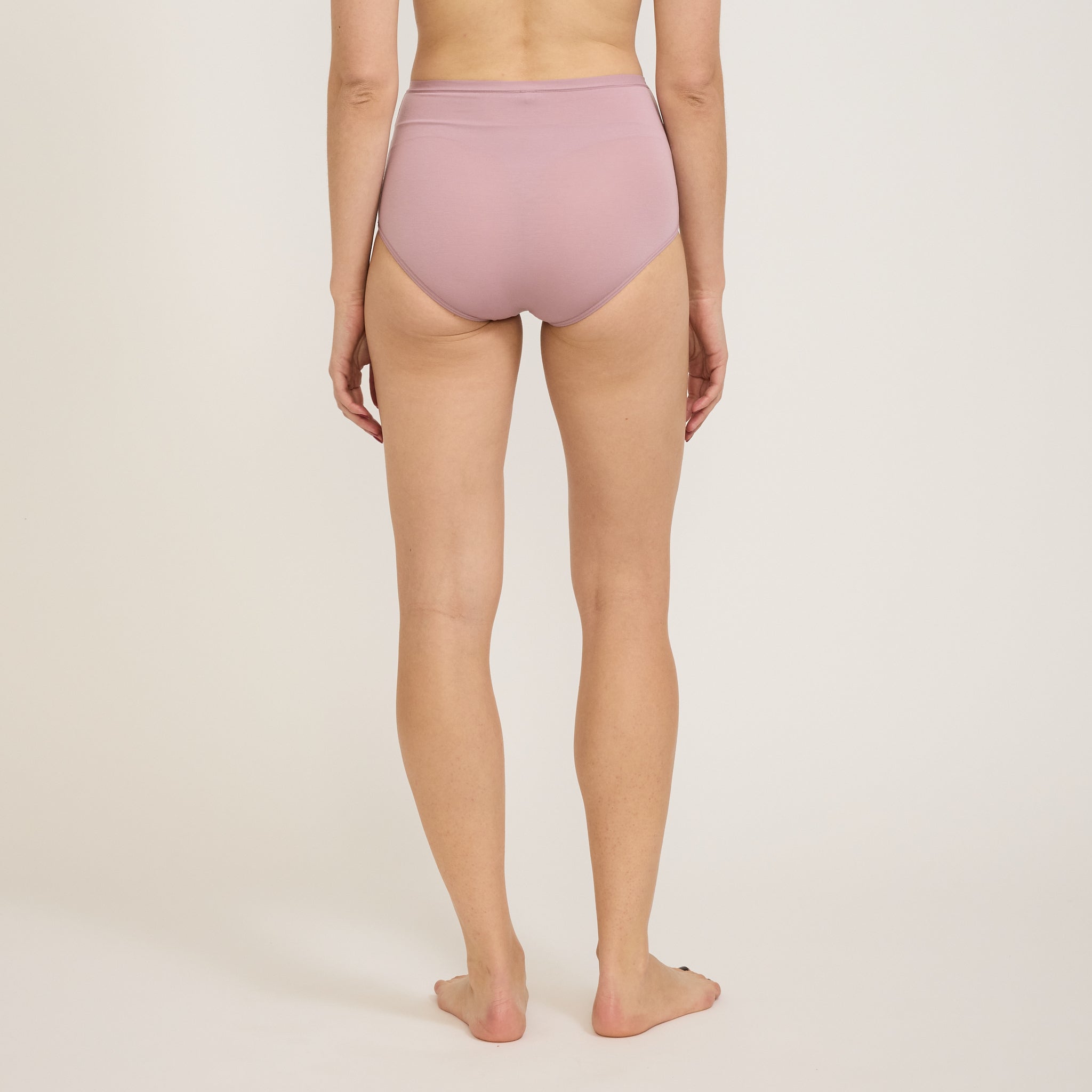Baserange | High Waist Bell Pants Still Purple | Maplestore