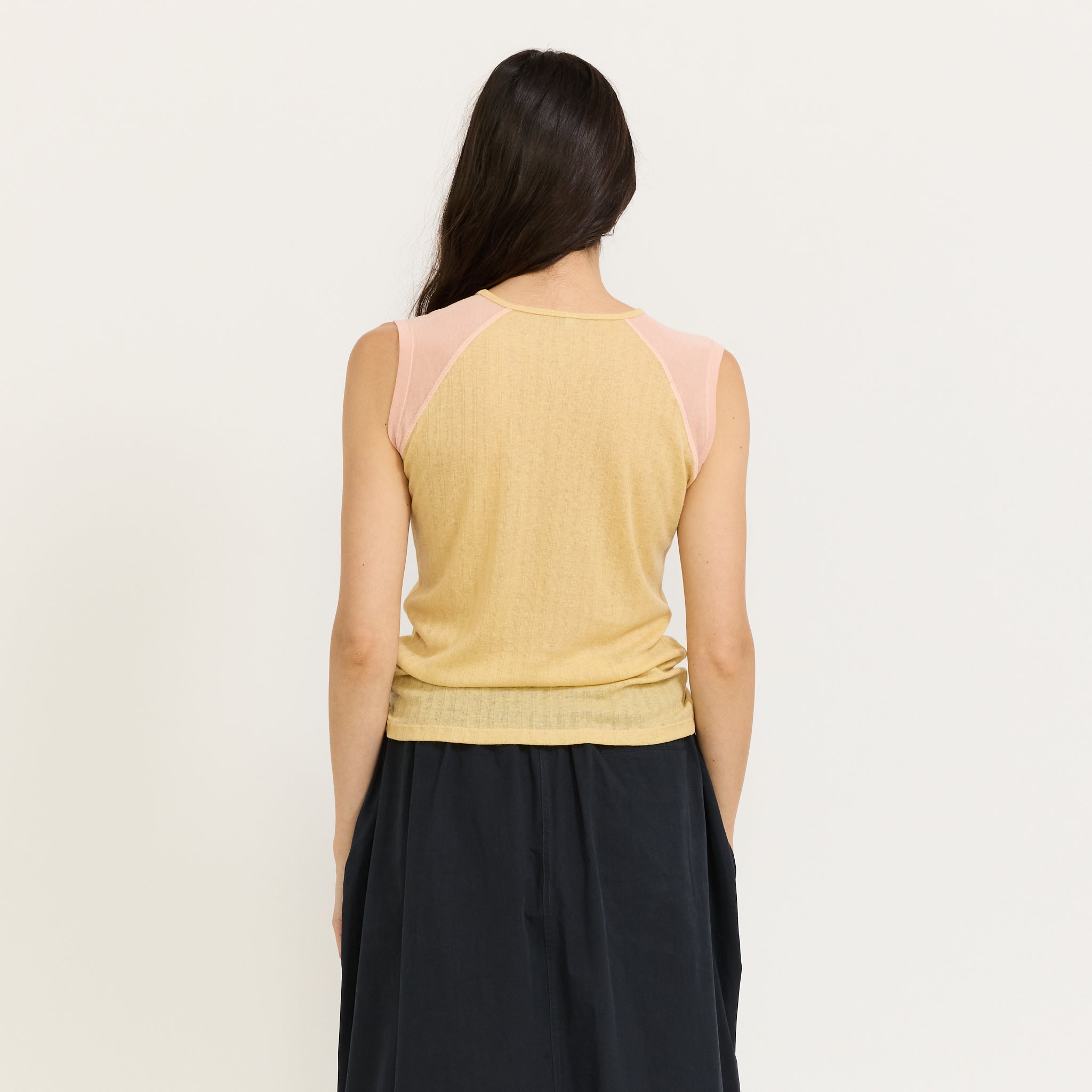 Baserange | Gene Tank Hen Yellow/Buio Pink | Maplestore