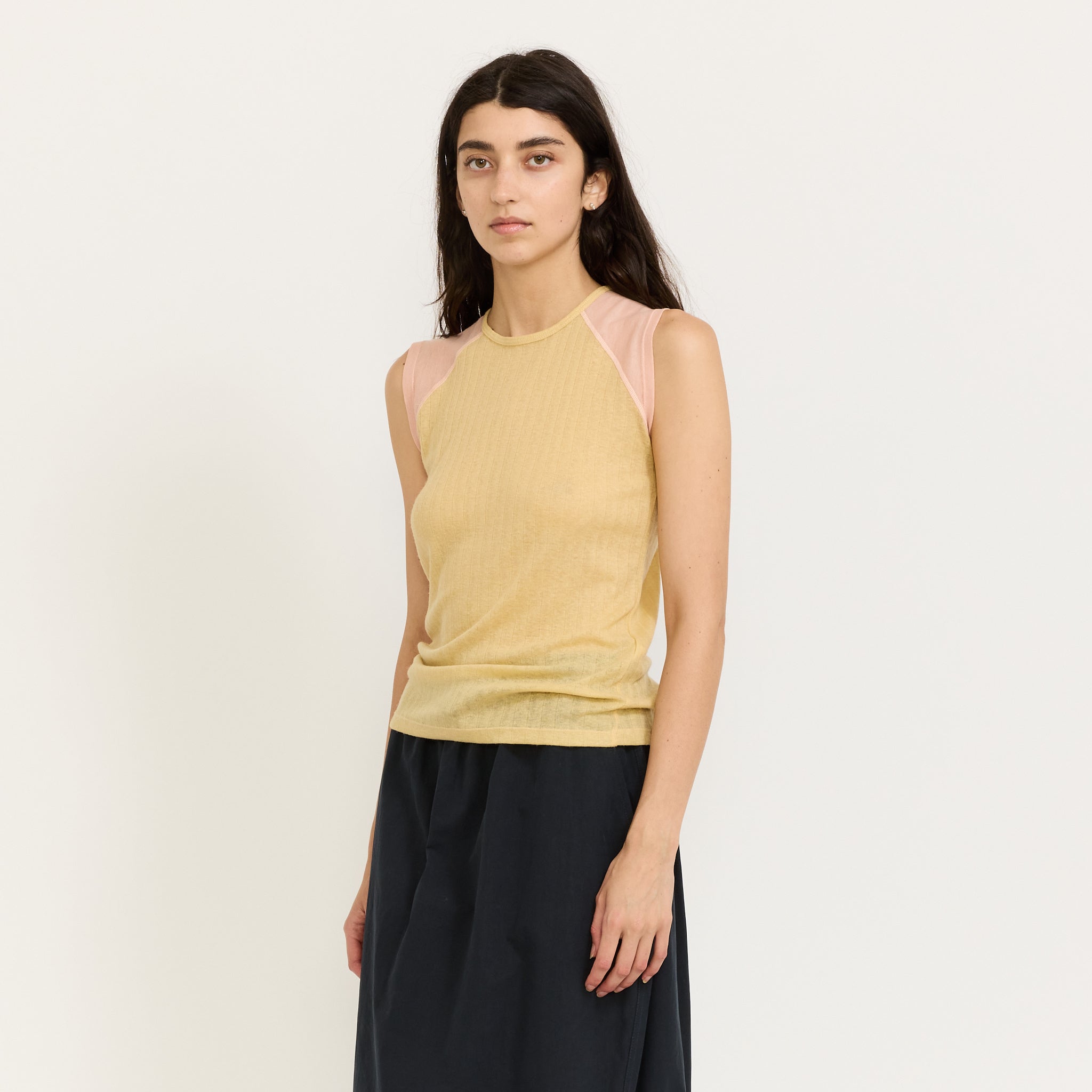 Baserange | Gene Tank Hen Yellow/Buio Pink | Maplestore