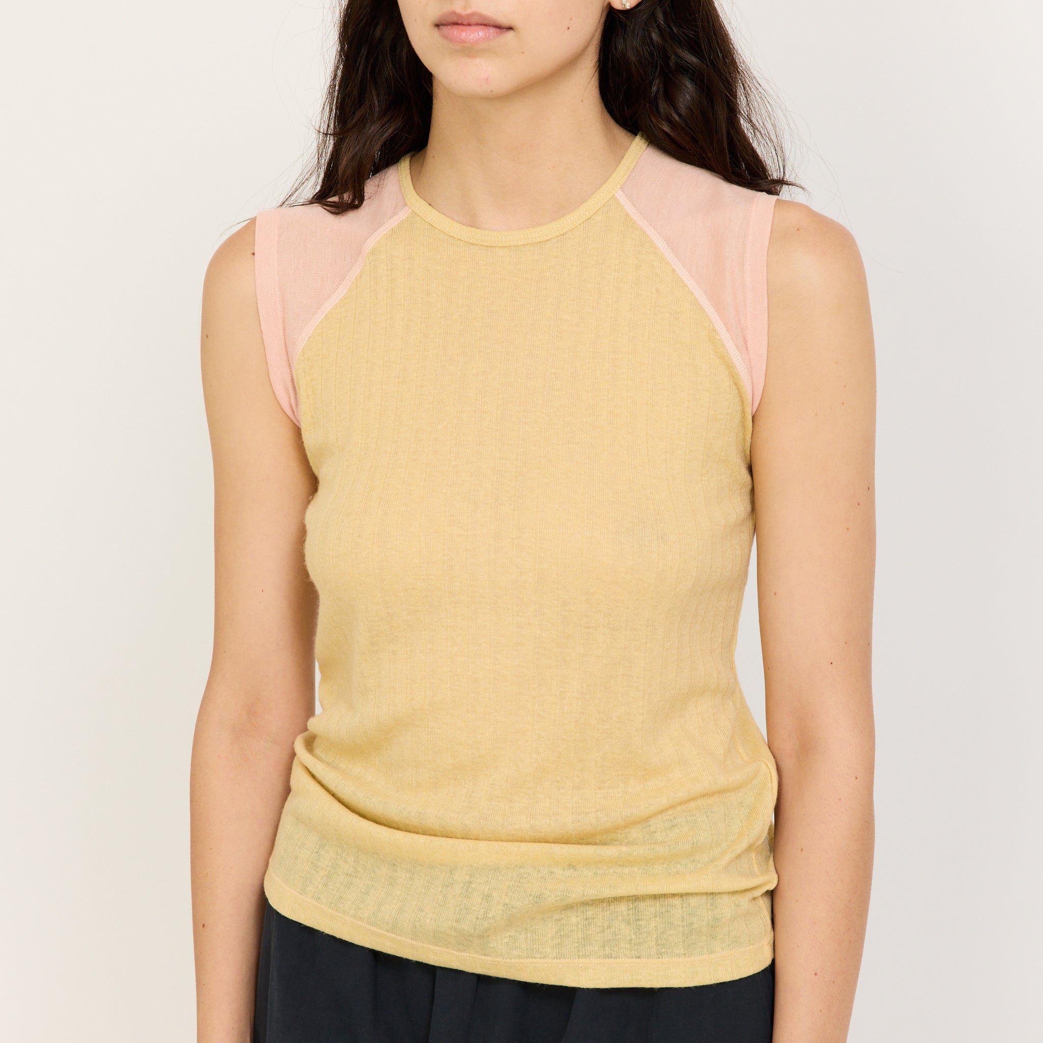Baserange | Gene Tank Hen Yellow/Buio Pink | Maplestore