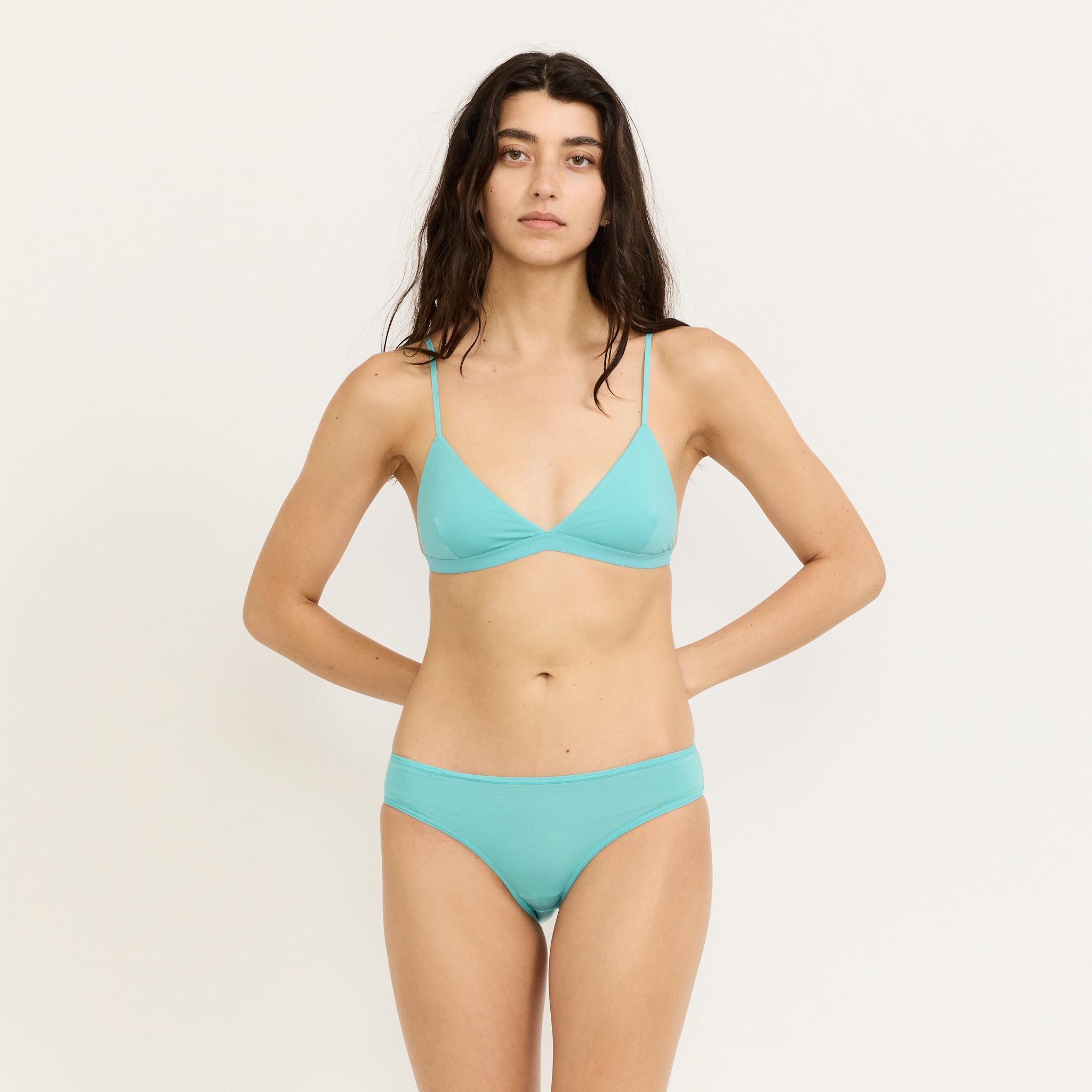 Baserange | Mississippi Bra Charles Turquoise | Maplestore