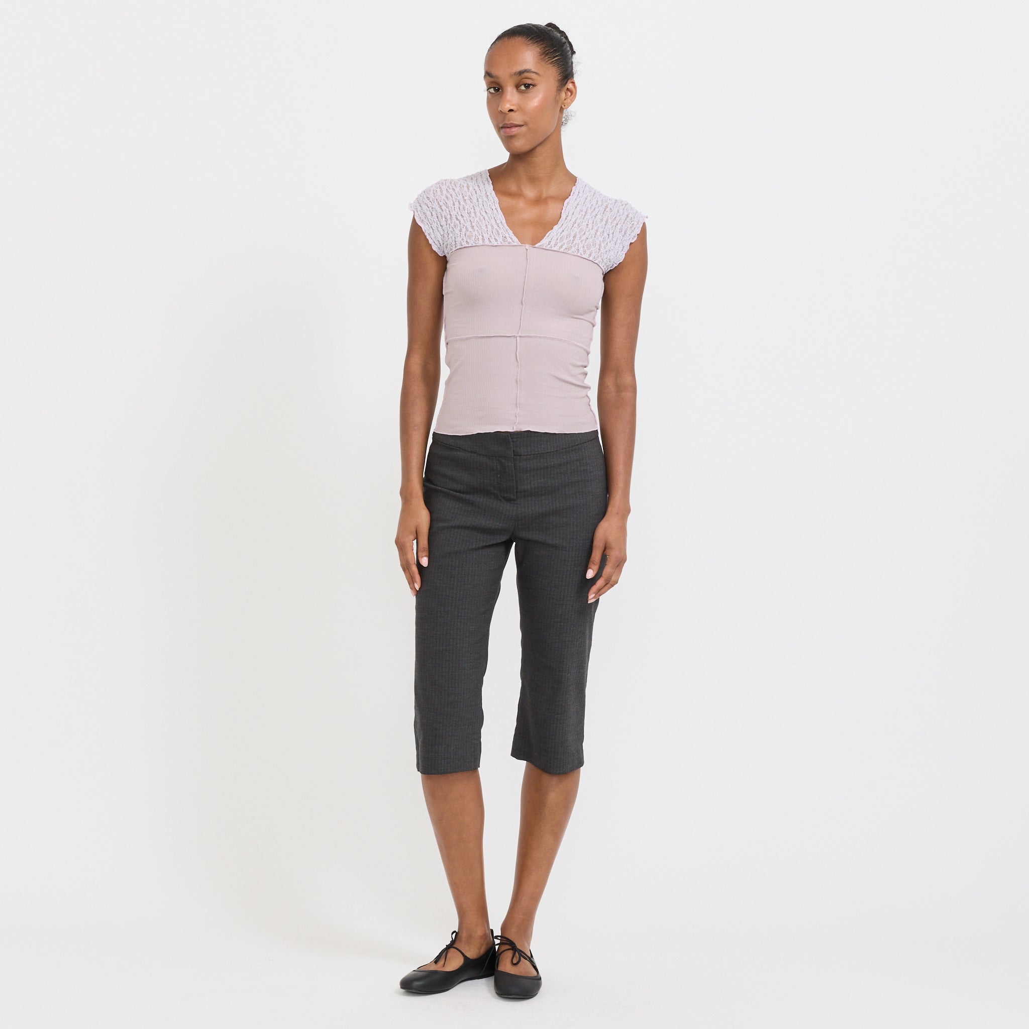 Nehru Tank Cylin/Verbe Purple