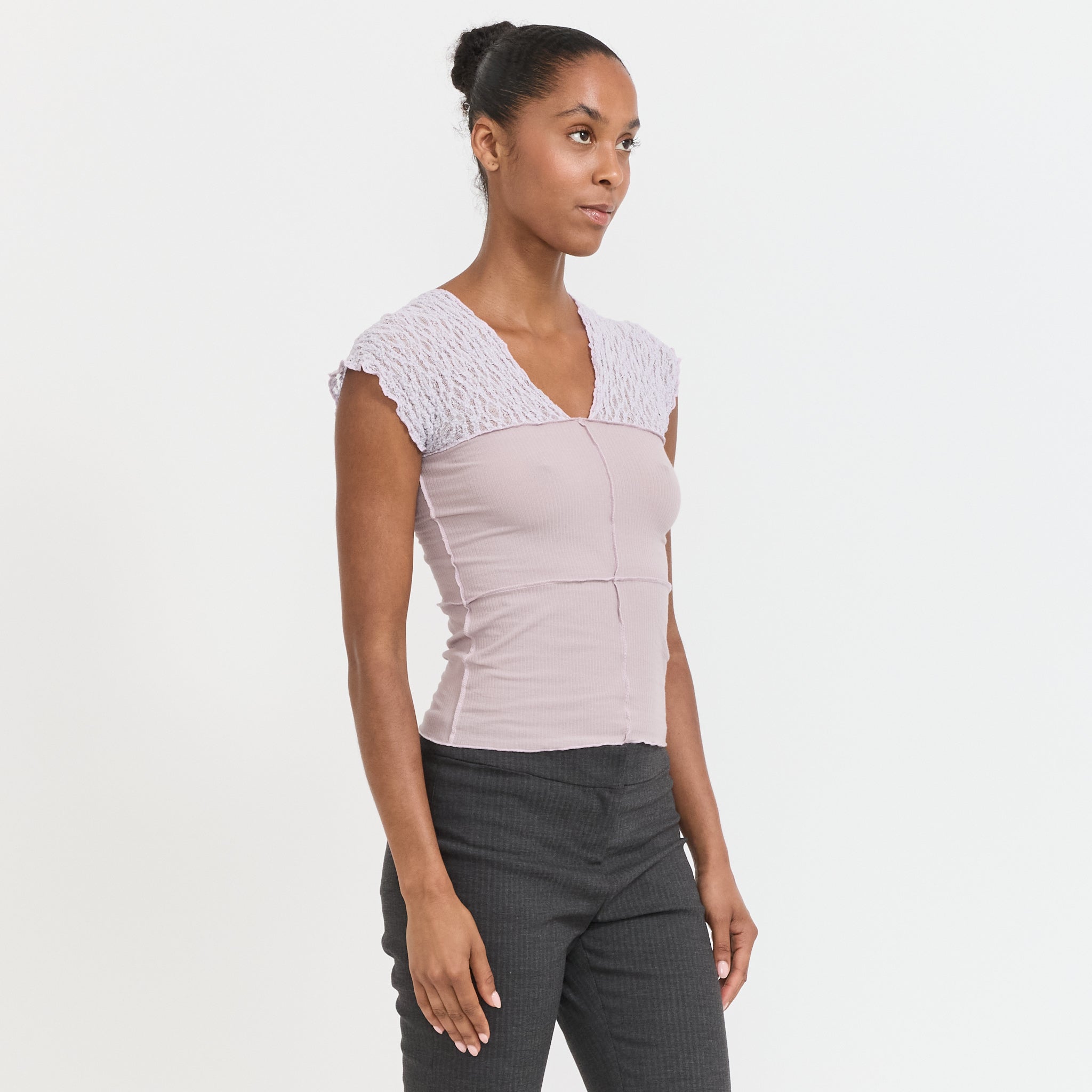 Nehru Tank Cylin/Verbe Purple