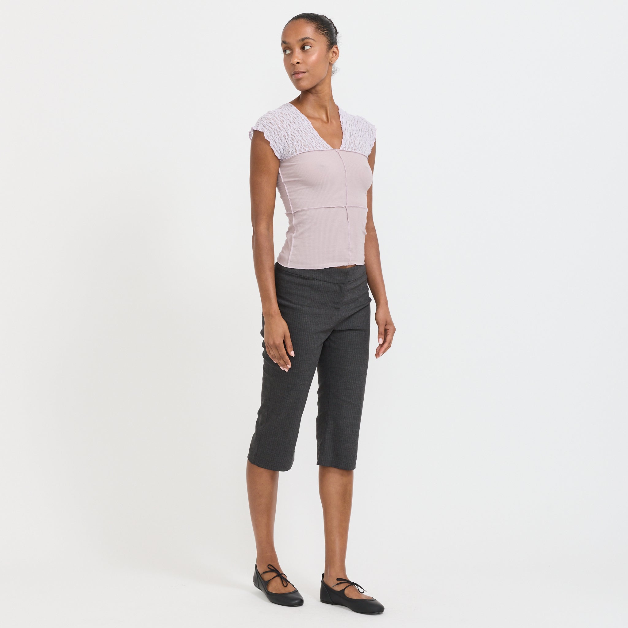 baserange Nehru タンクトップ - レース＆ウール Nehru Tank in Assortment | Organic cotton lace | en | Baserange