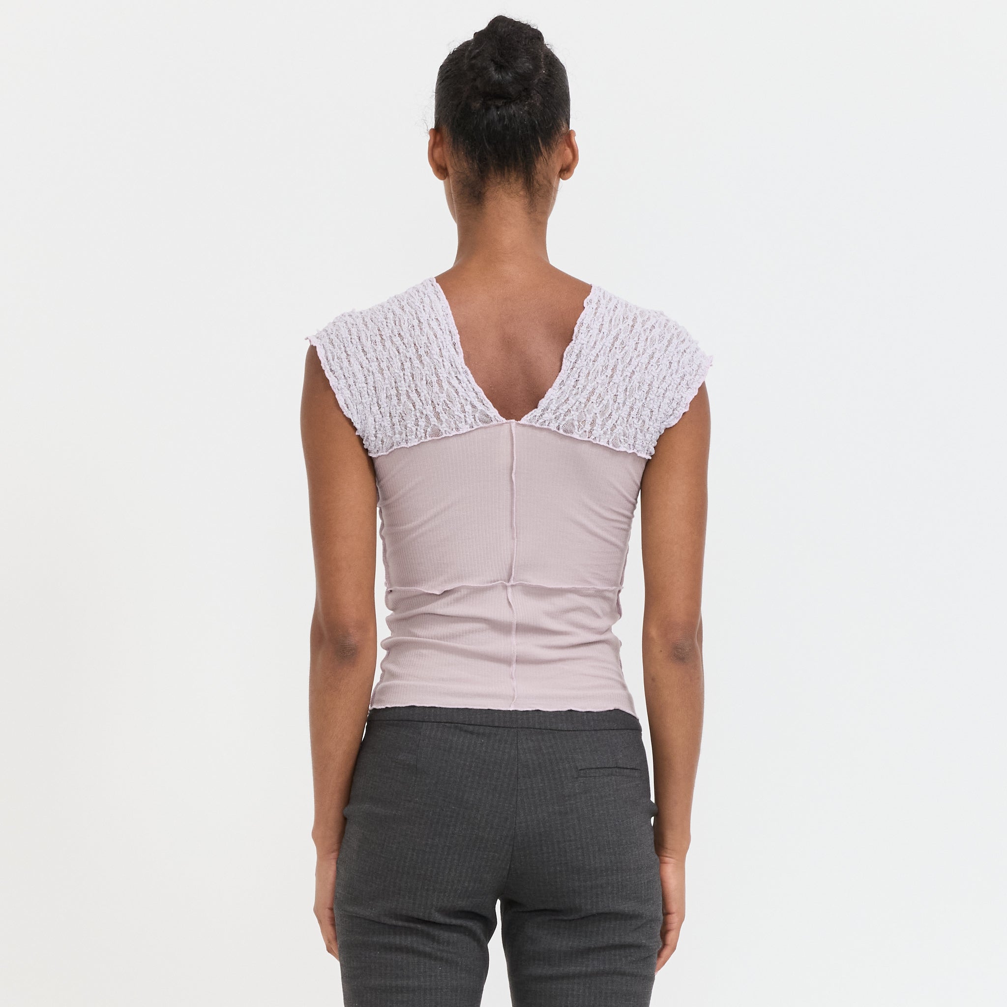 Nehru Tank Cylin/Verbe Purple