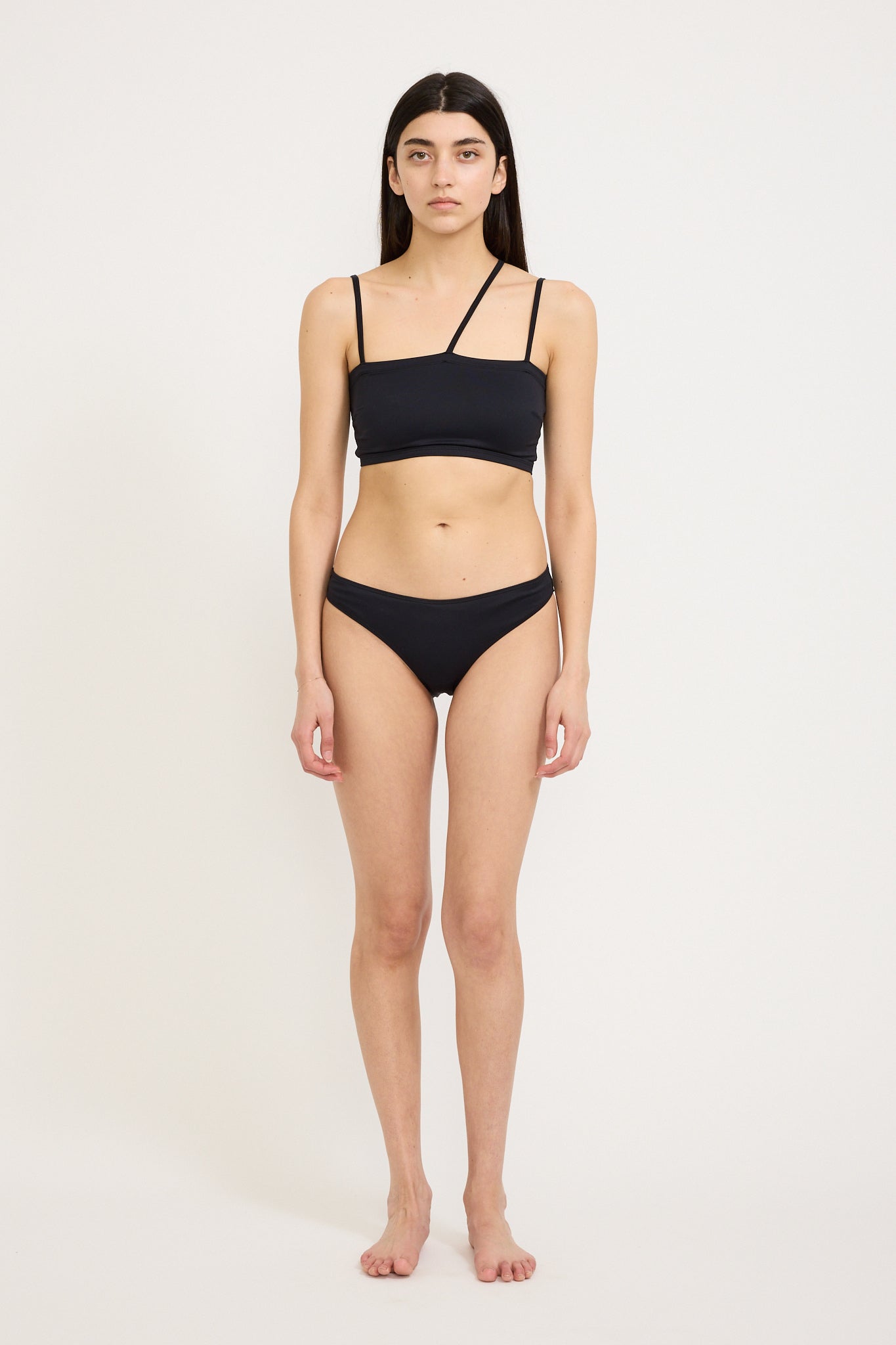 Baserange | Nida Swim Top Black | Maplestore