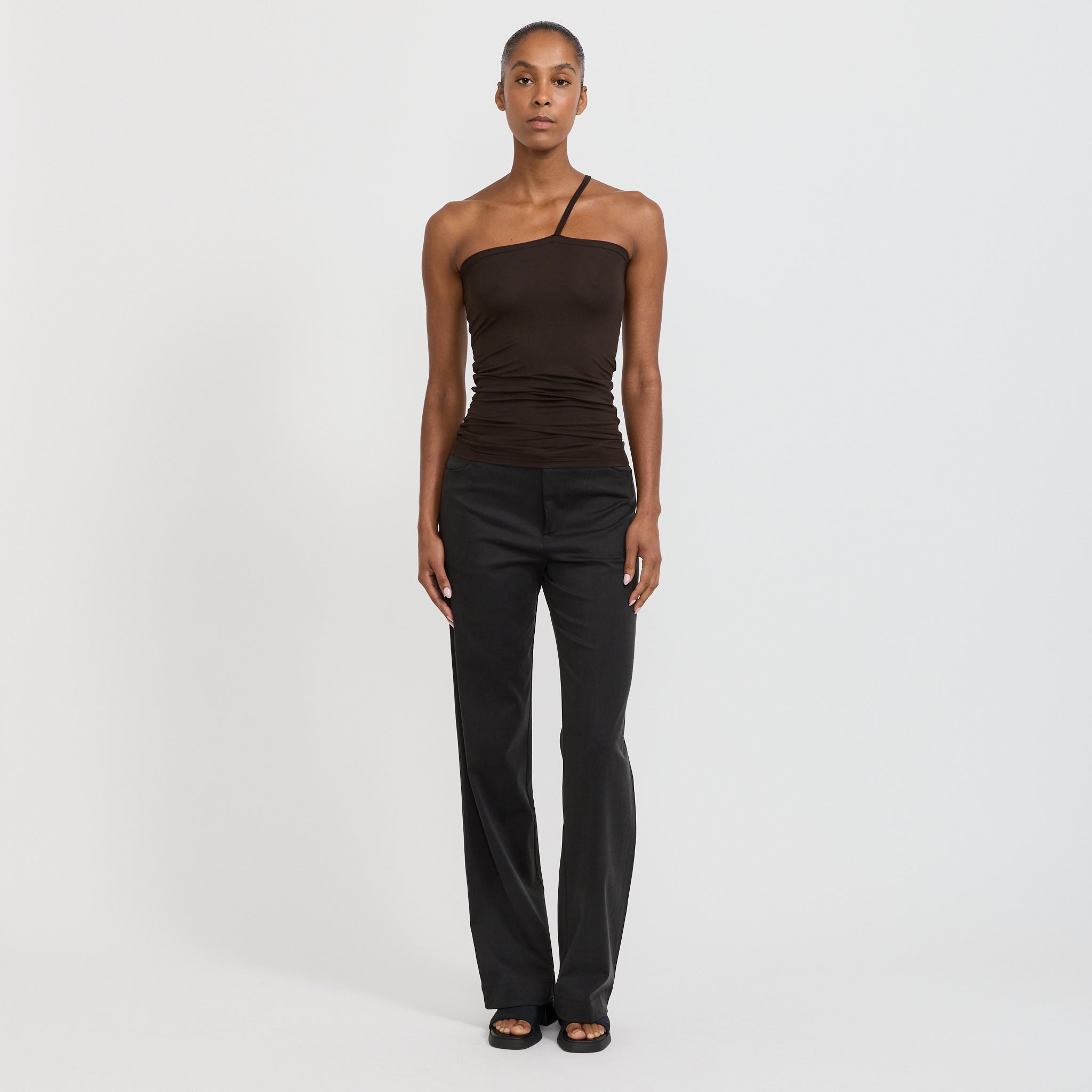 Baserange | Nida One Strap Tank Top Fovea | Maplestore