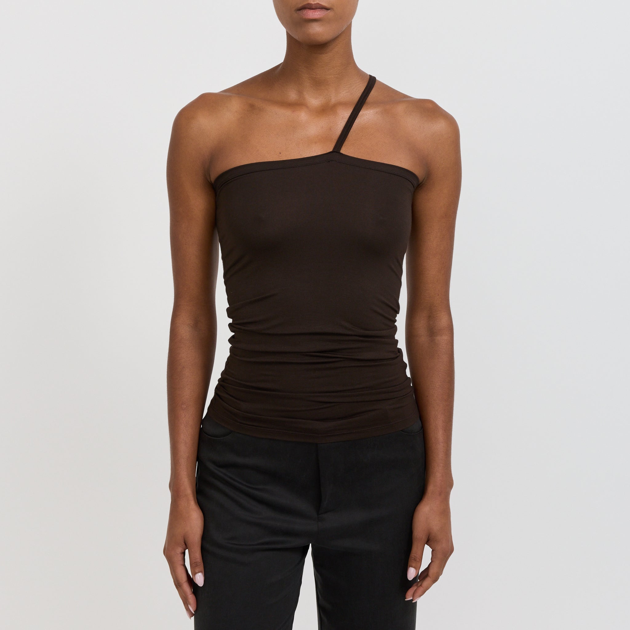 Baserange | Nida One Strap Tank Top Fovea | Maplestore