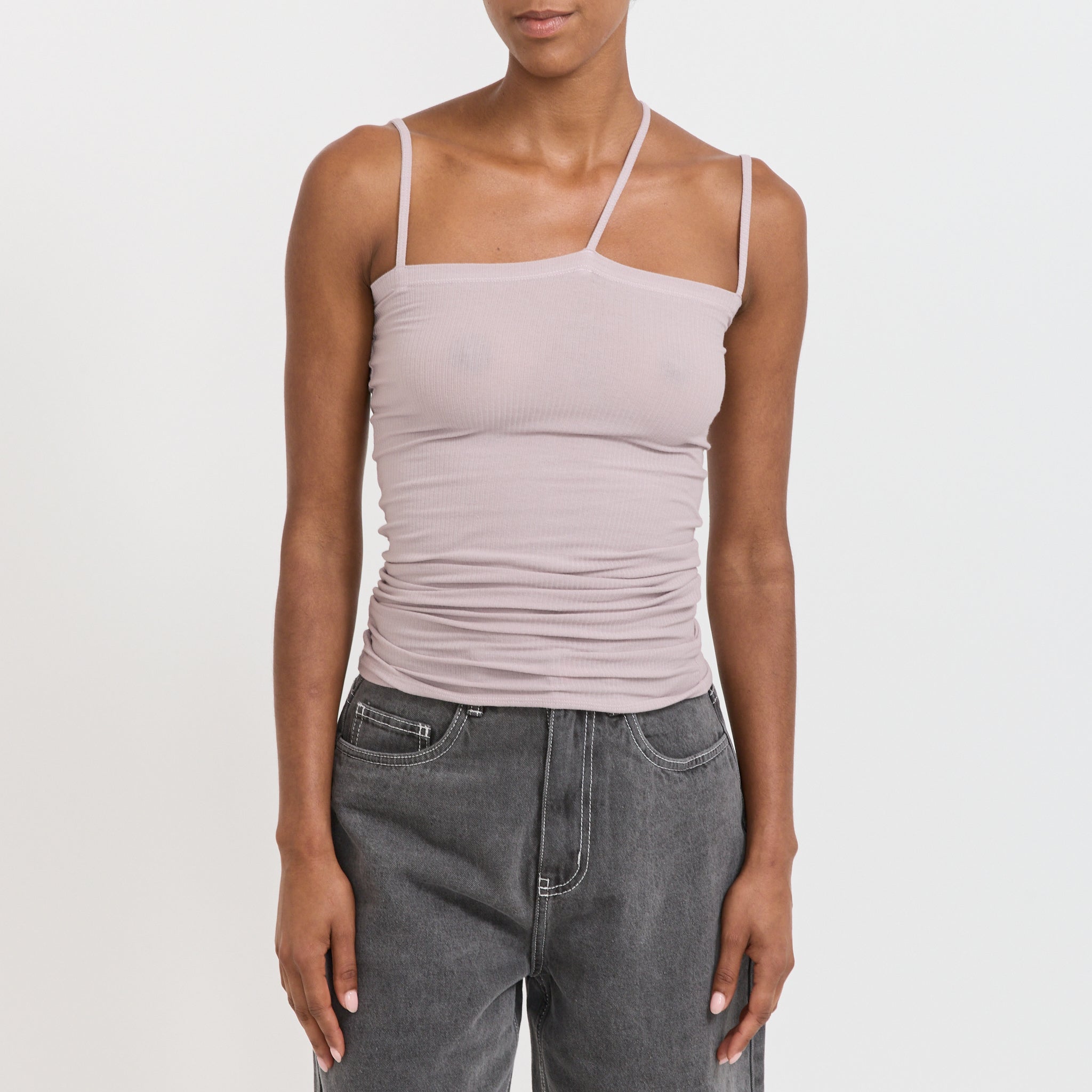 トップス Nida Tank Grey Melange Nida Tank Verbe Purple | Maplestore