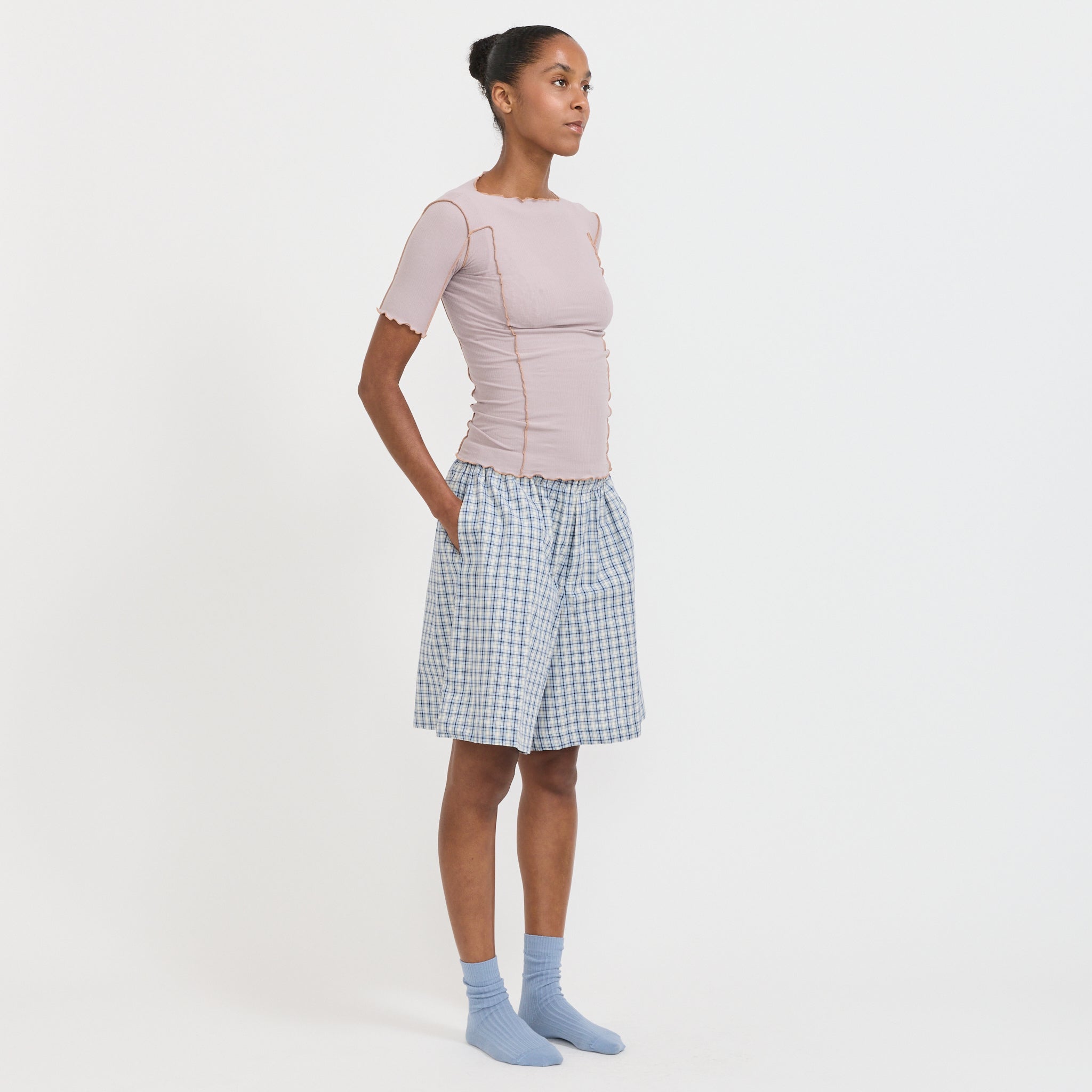 Omato 3/4 Tee Verbe Purple