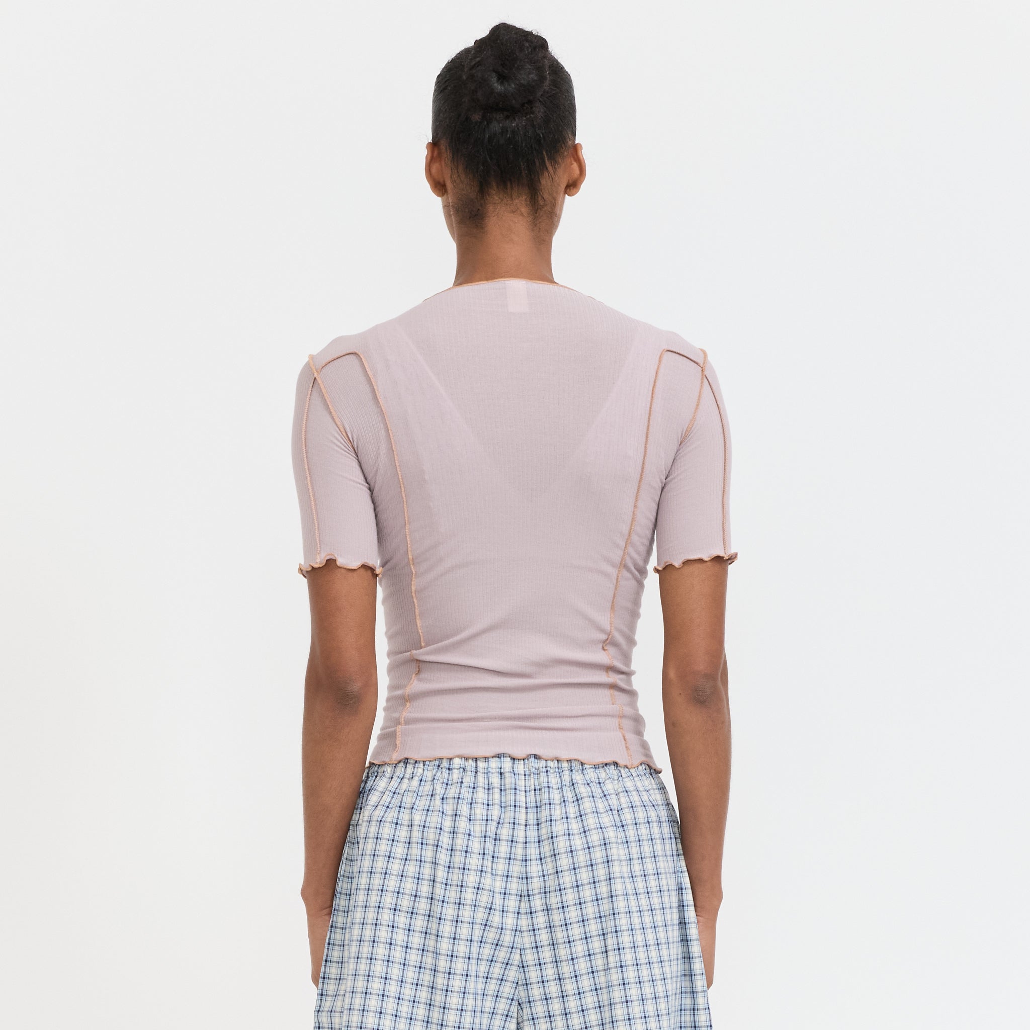 Omato 3/4 Tee Verbe Purple