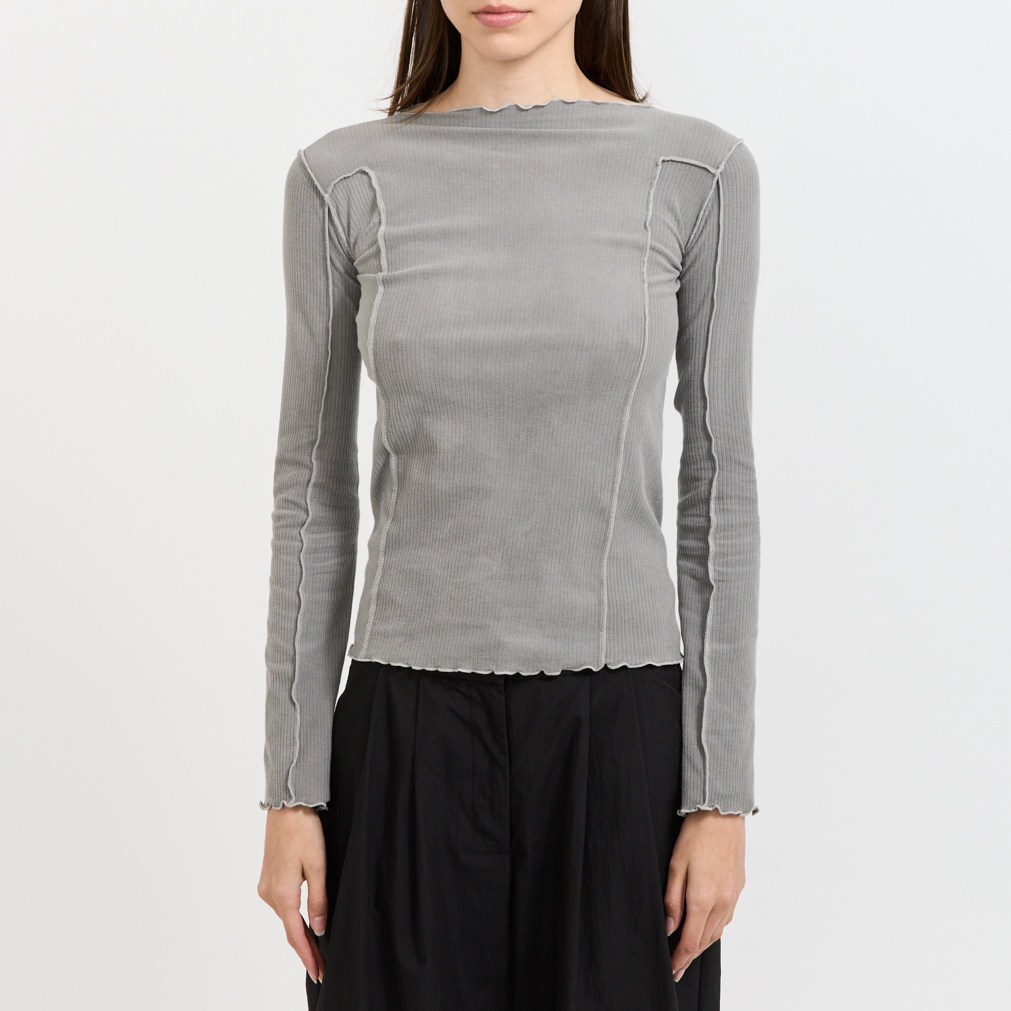 Omato Long Sleeve Tee Elie Grey