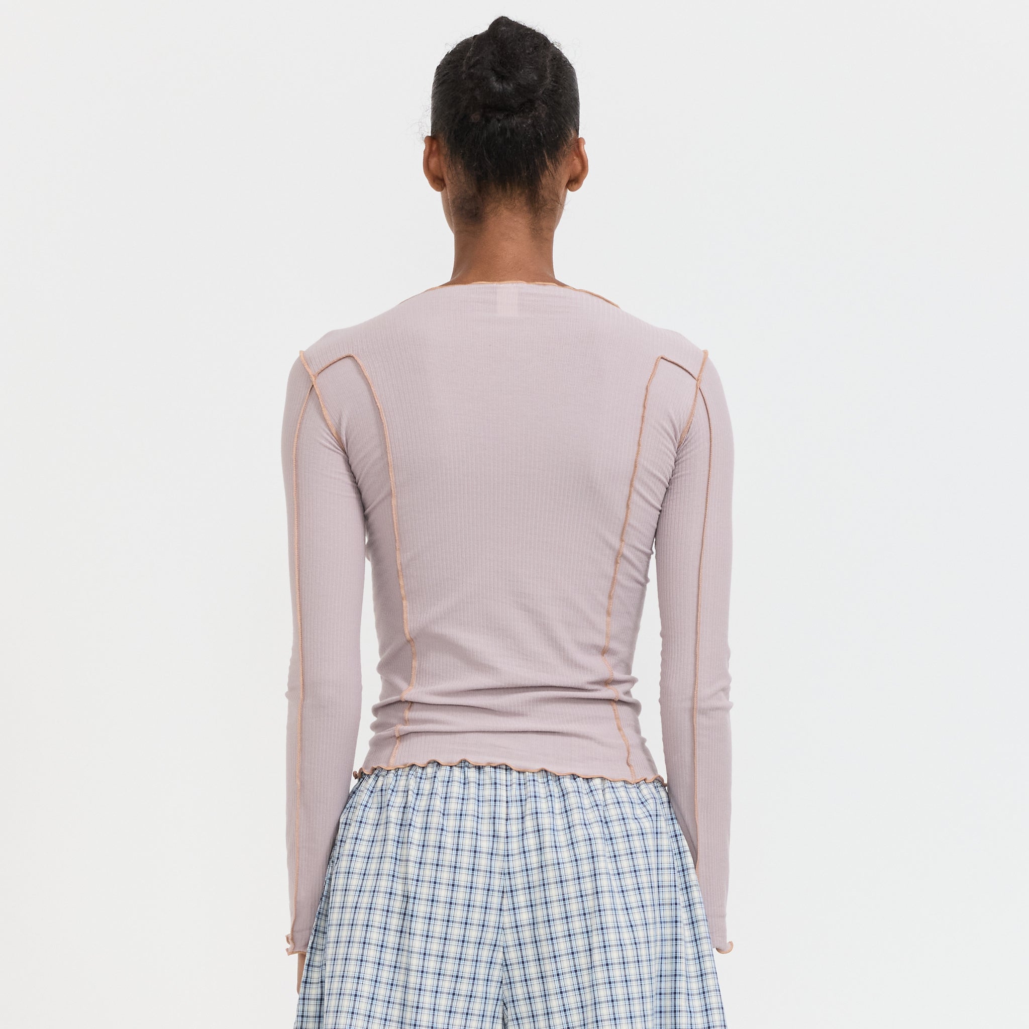 Omato Long Sleeve Tee Verbe Purple/Aural