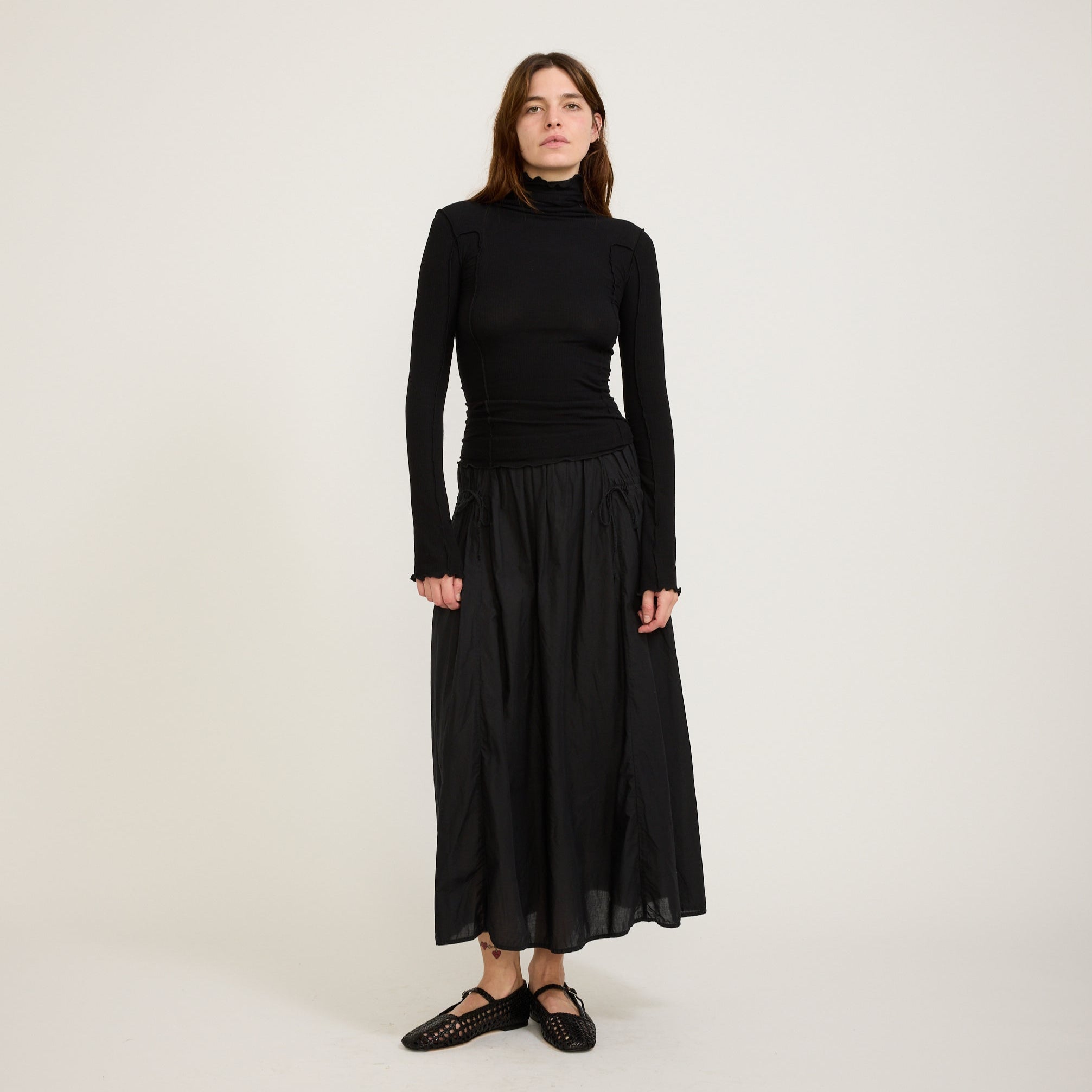 Omato Turtle Neck Black