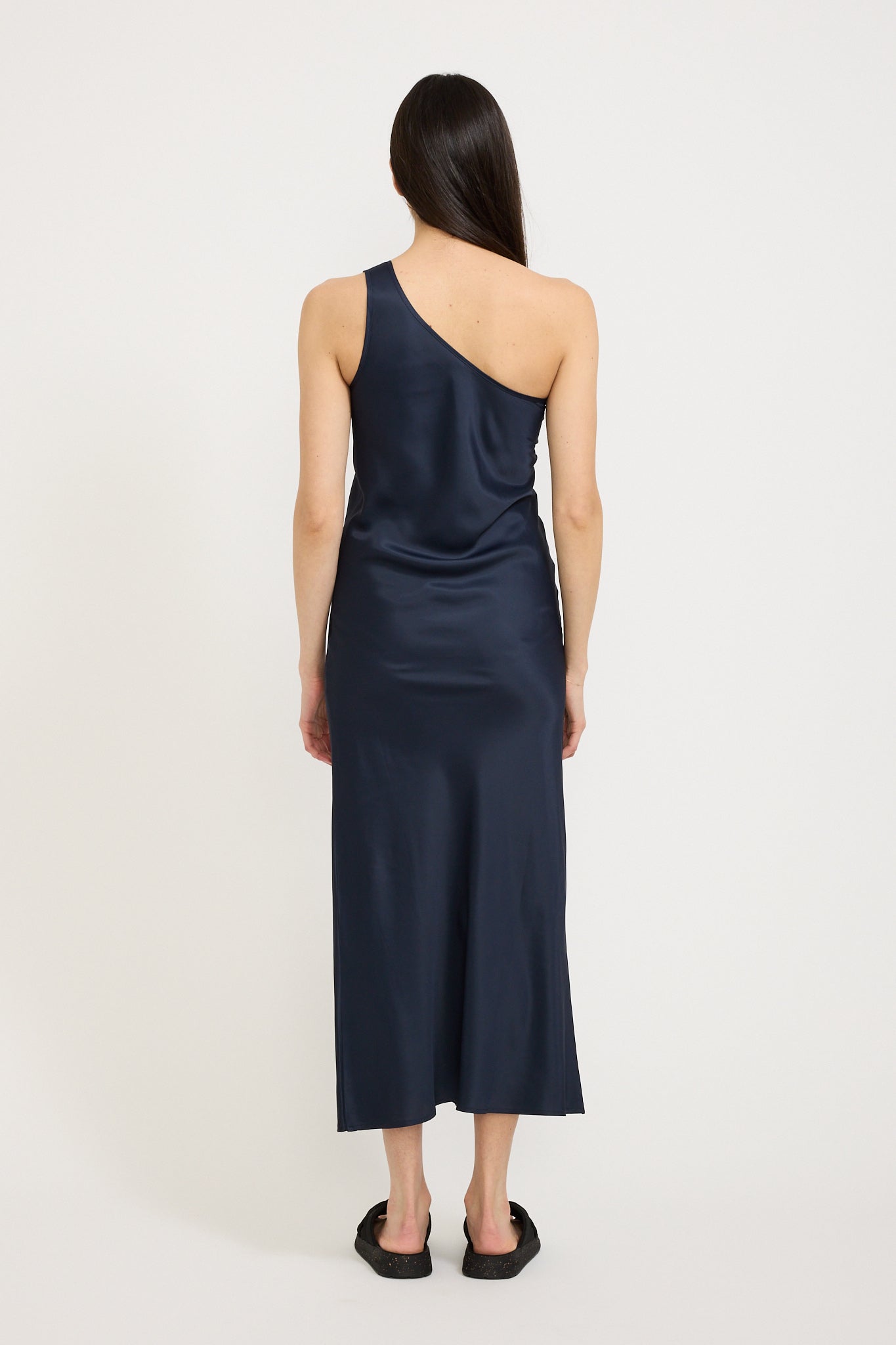 Baserange | One Strap Dydine Dress Blue Black | Maplestore