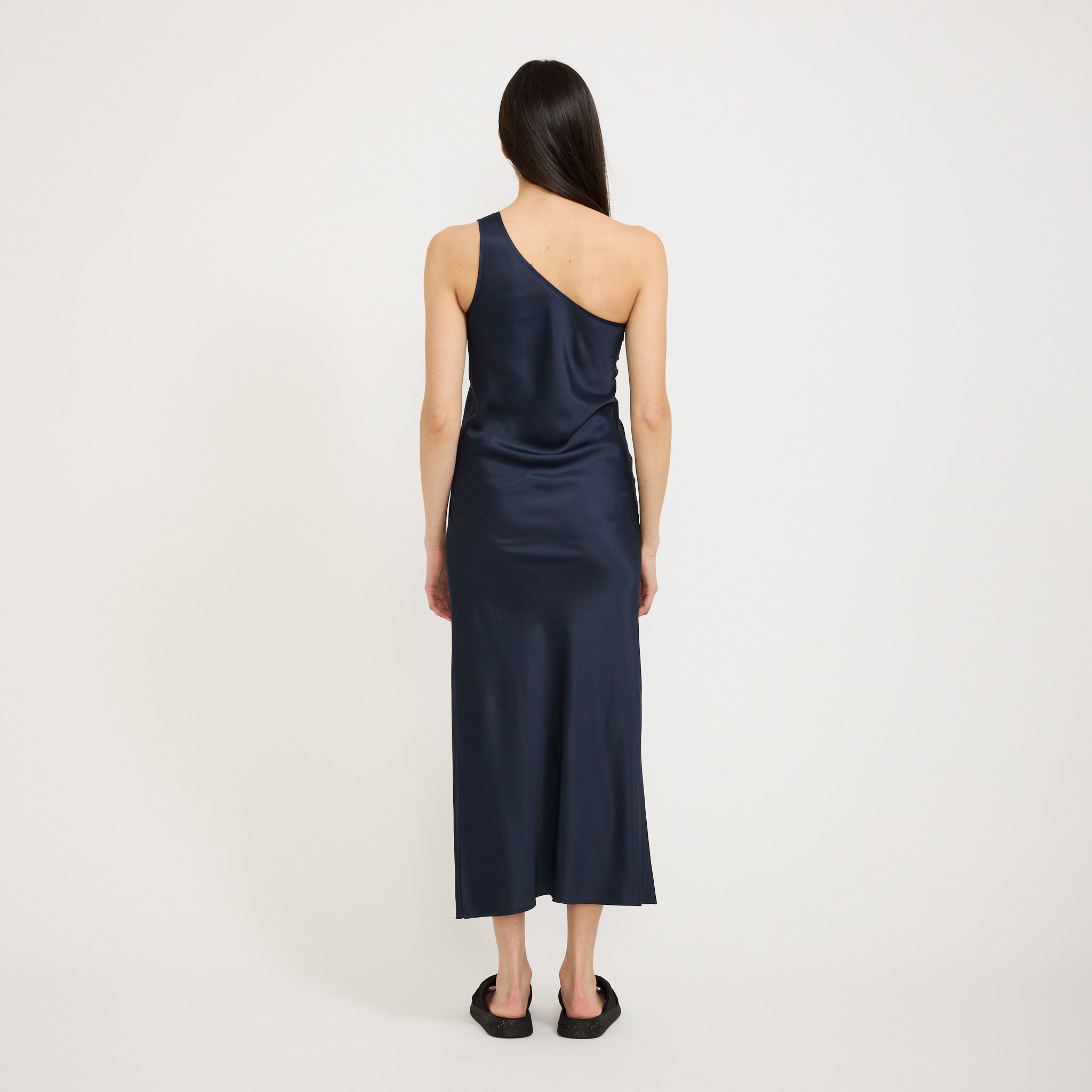 Baserange | One Strap Dydine Dress Blue Black | Maplestore
