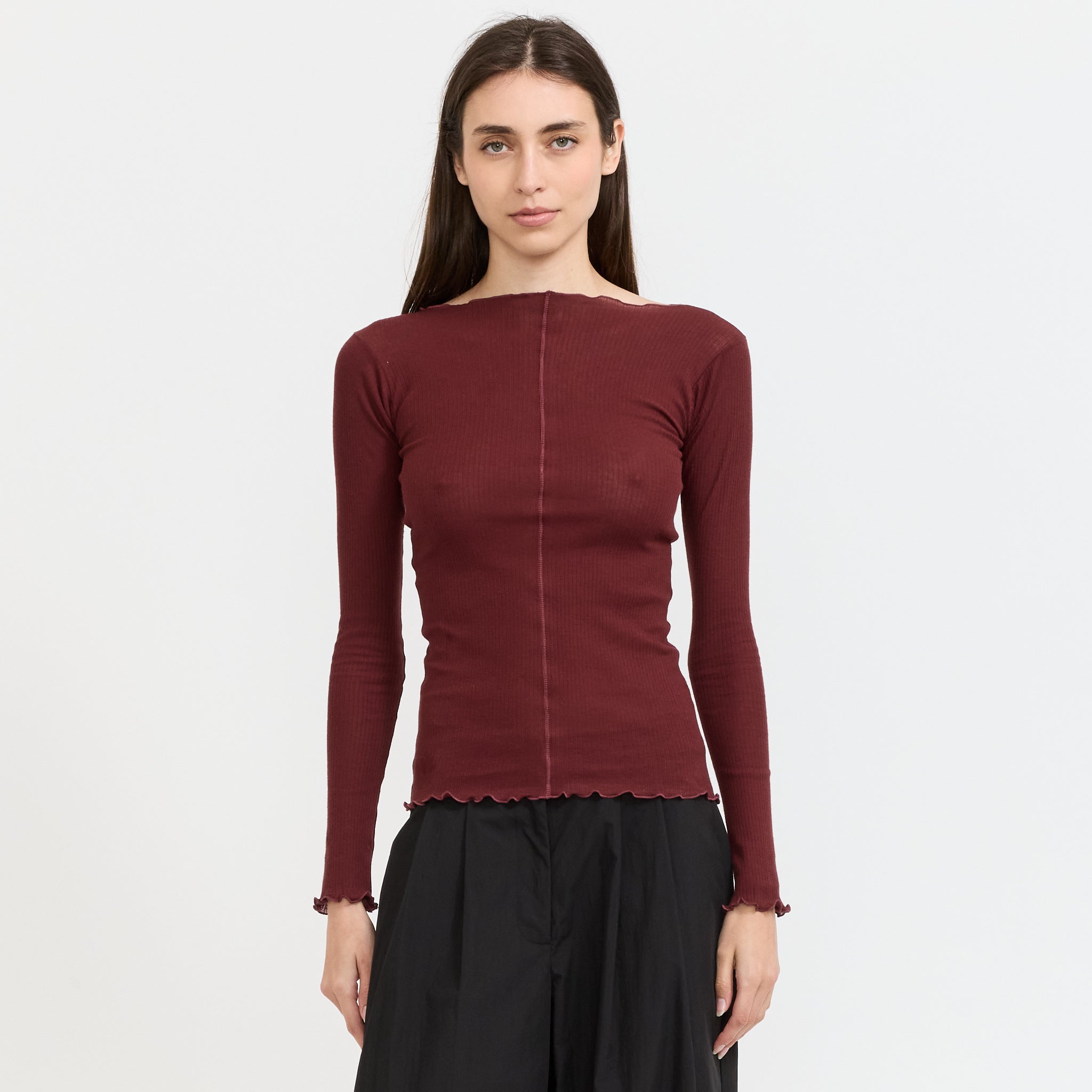 Pama Long Sleeve Tee Nara Red