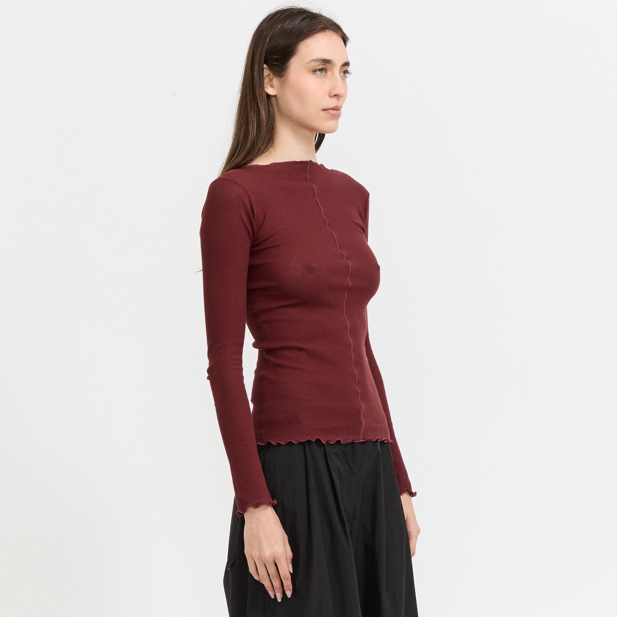 Pama Long Sleeve Tee Nara Red