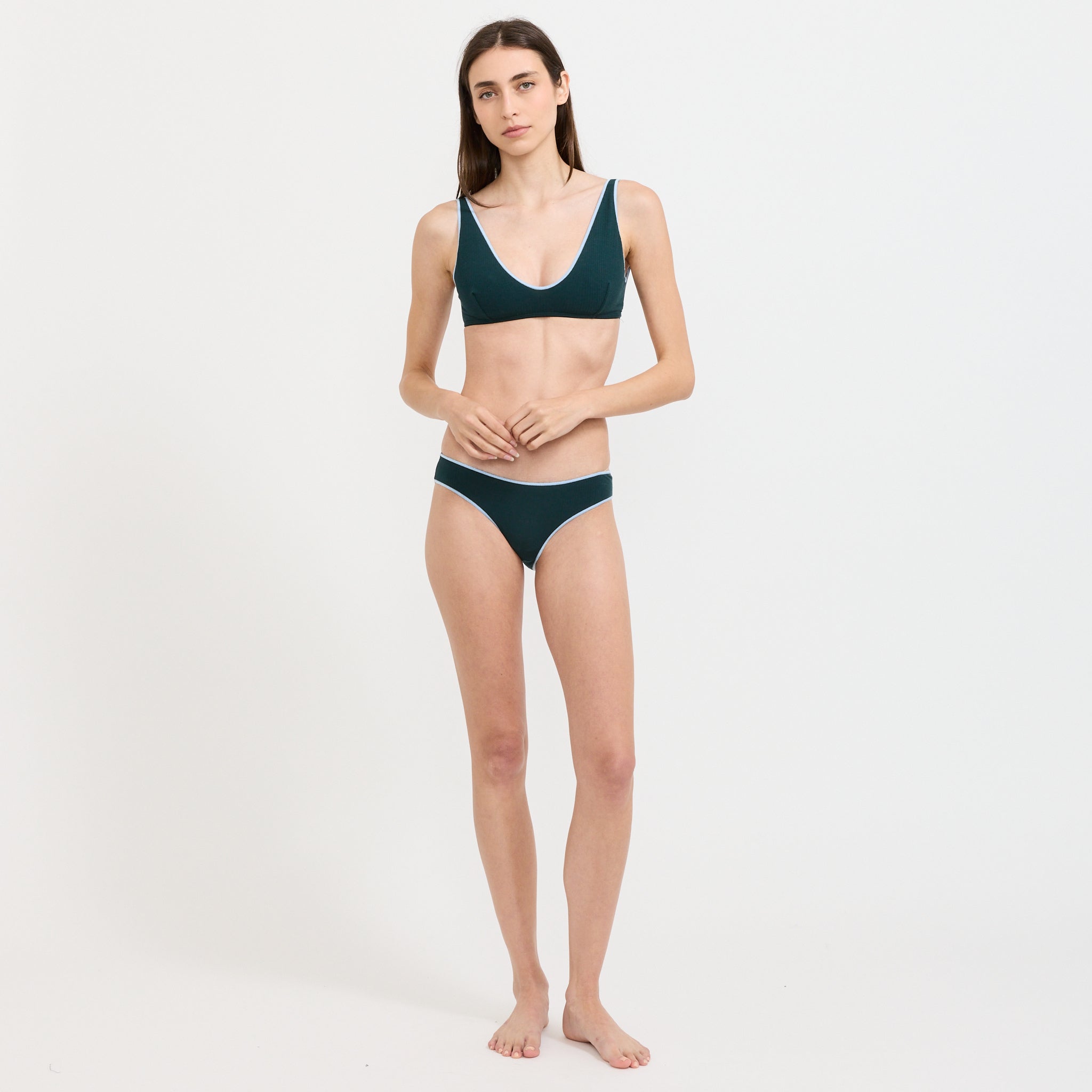 Pam Bra Hirsu Green