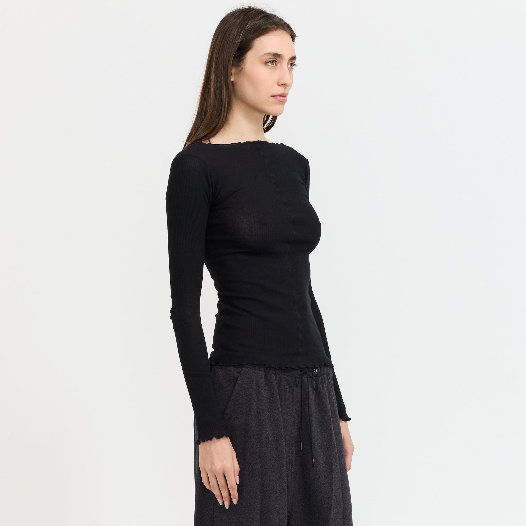 Pama Long Sleeve Black