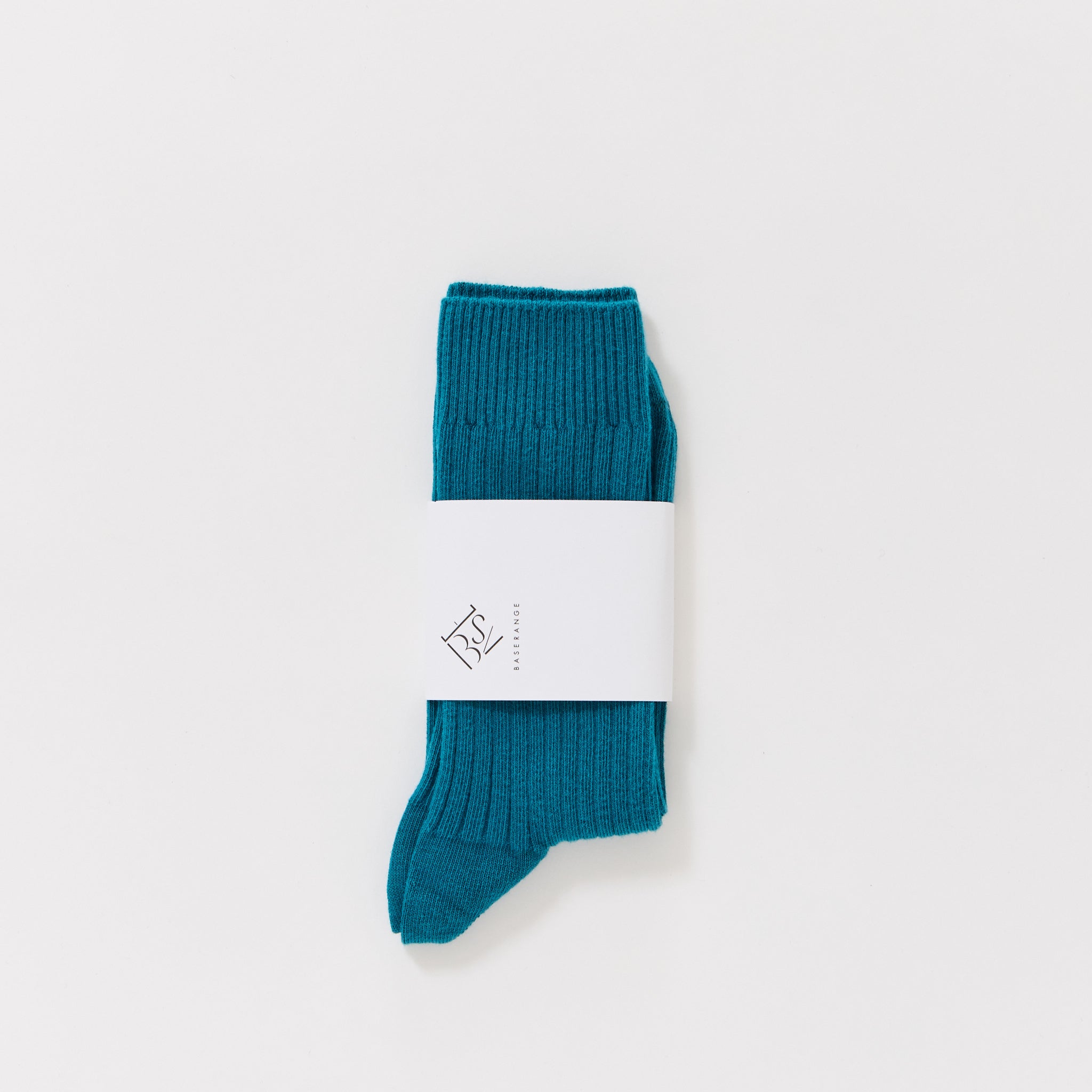 Rib Overankle Socks Sphere Blue