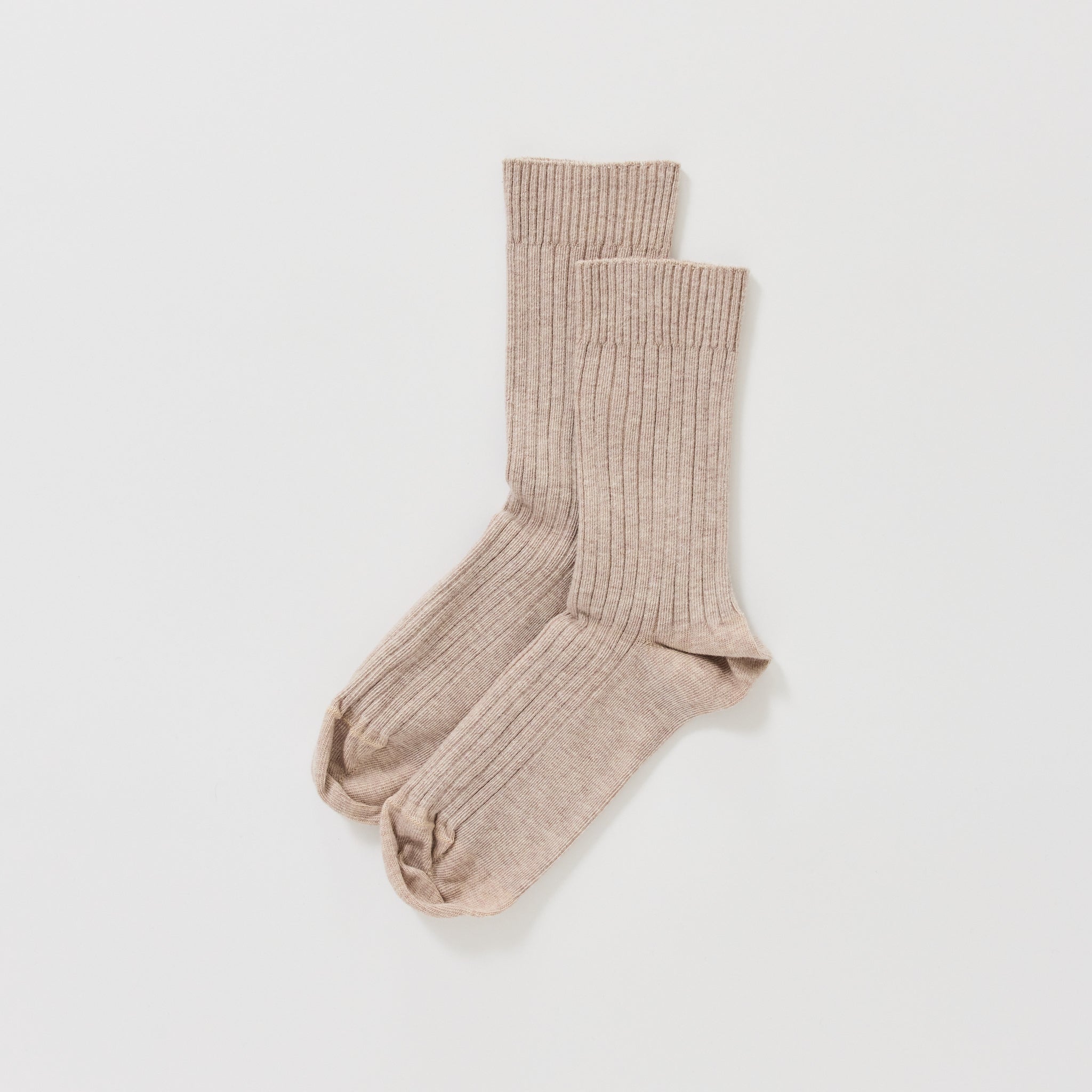 Rib Overankle Socks Haptic