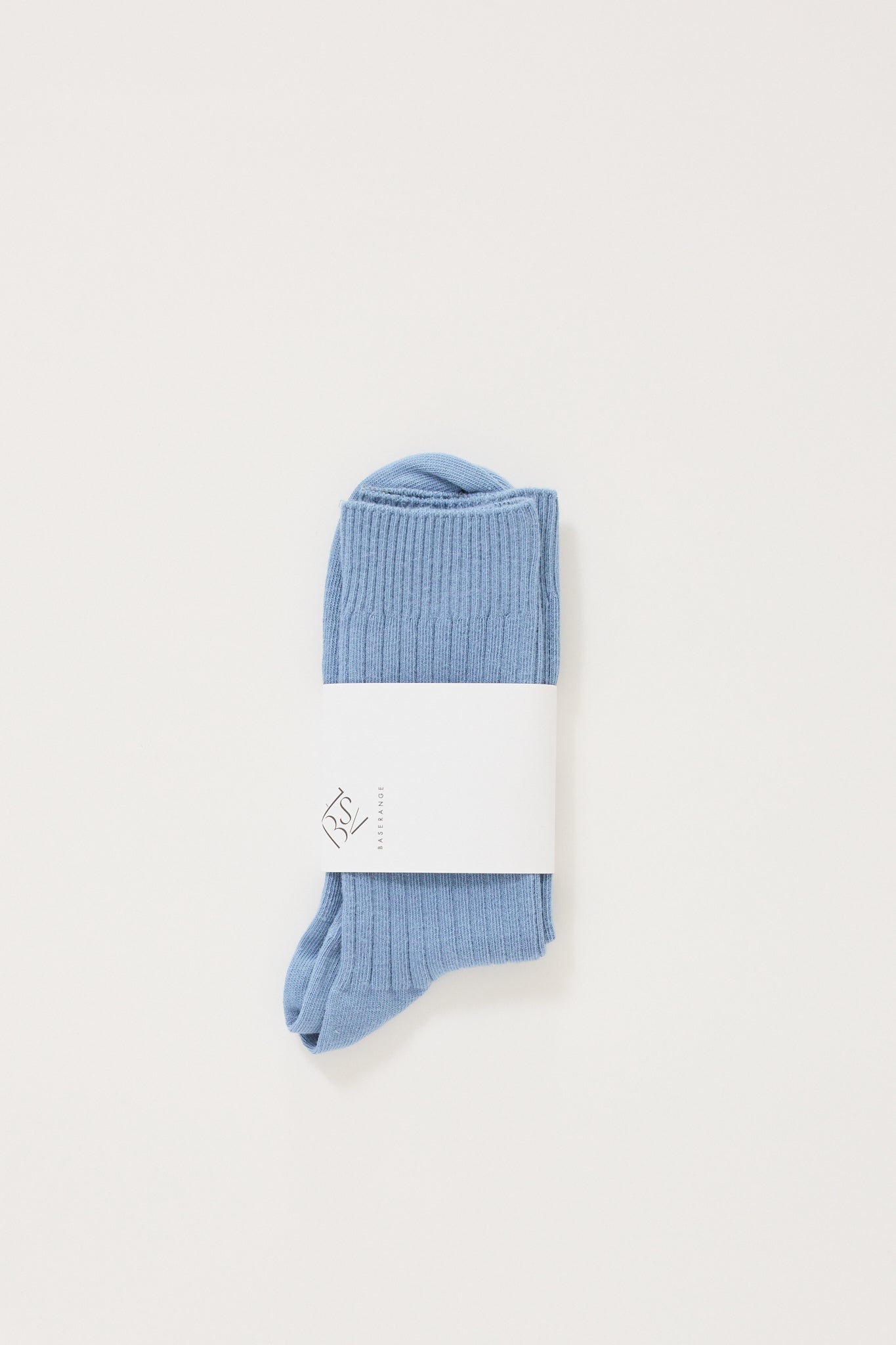 Rib Overankle Socks Helm Blue