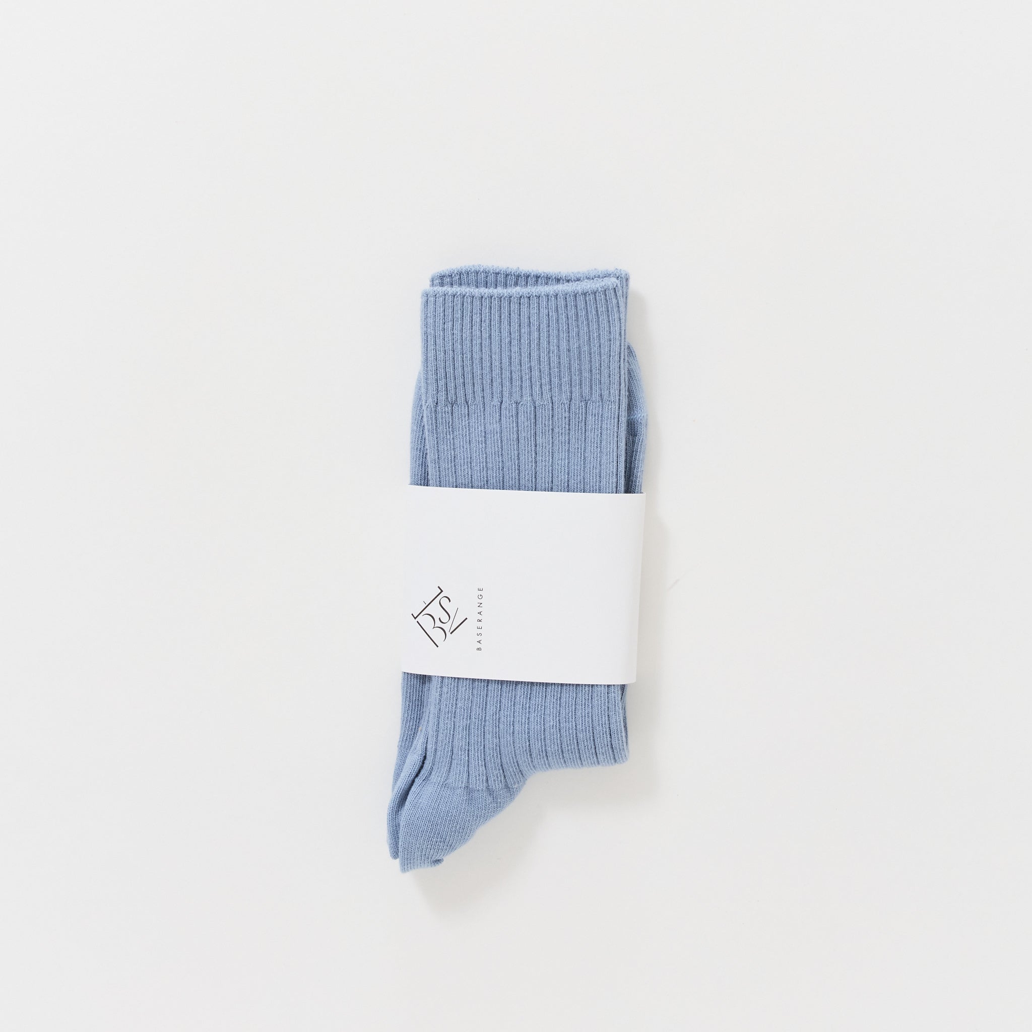 Rib Overankle Socks Korai Blue