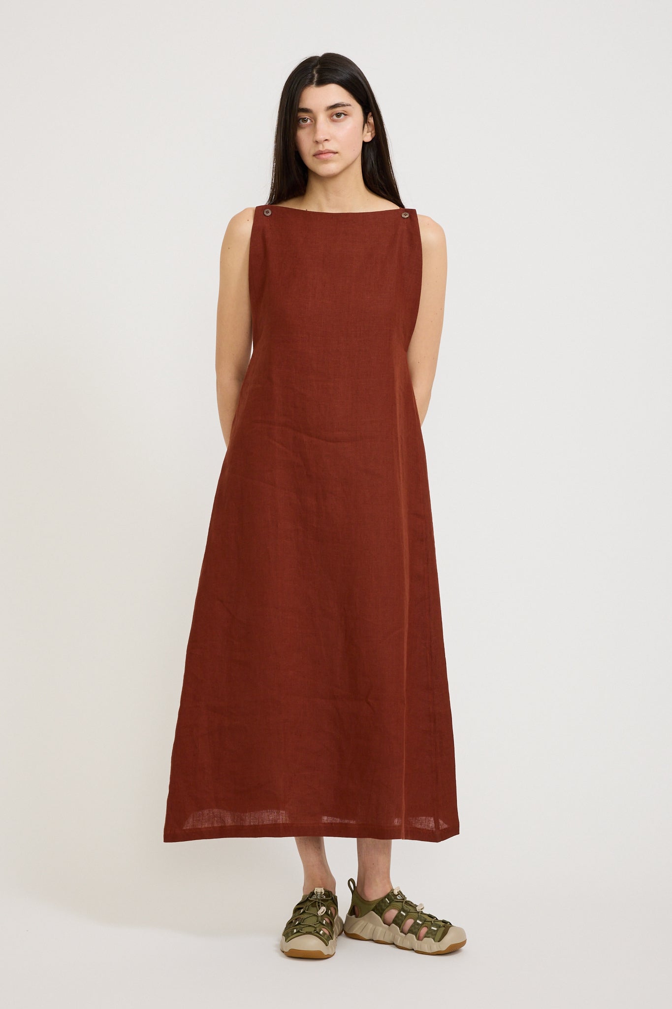 Baserange | Shep Dress Resp Brown | Maplestore