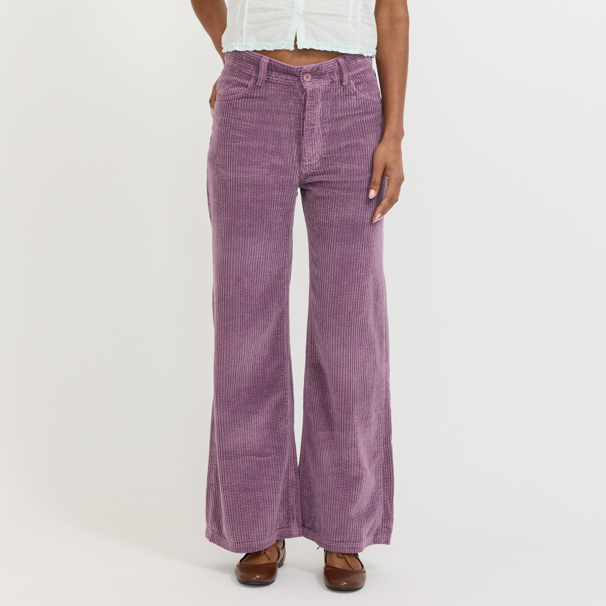 Tajo Wide Pants Cue Purple