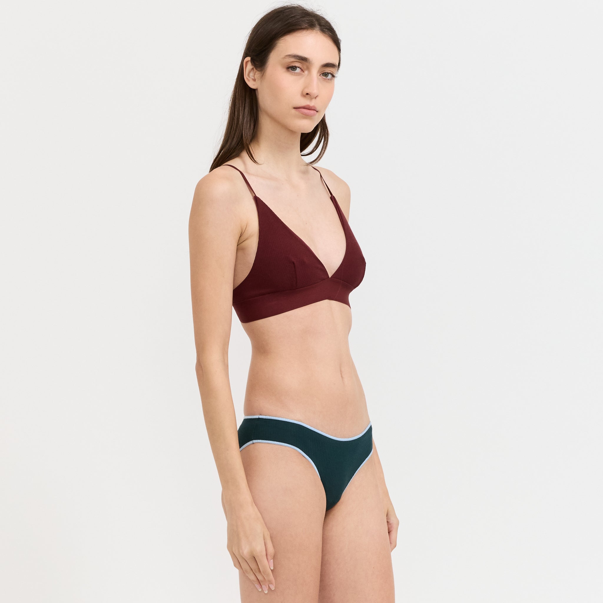 Triangle Bra Nara Red