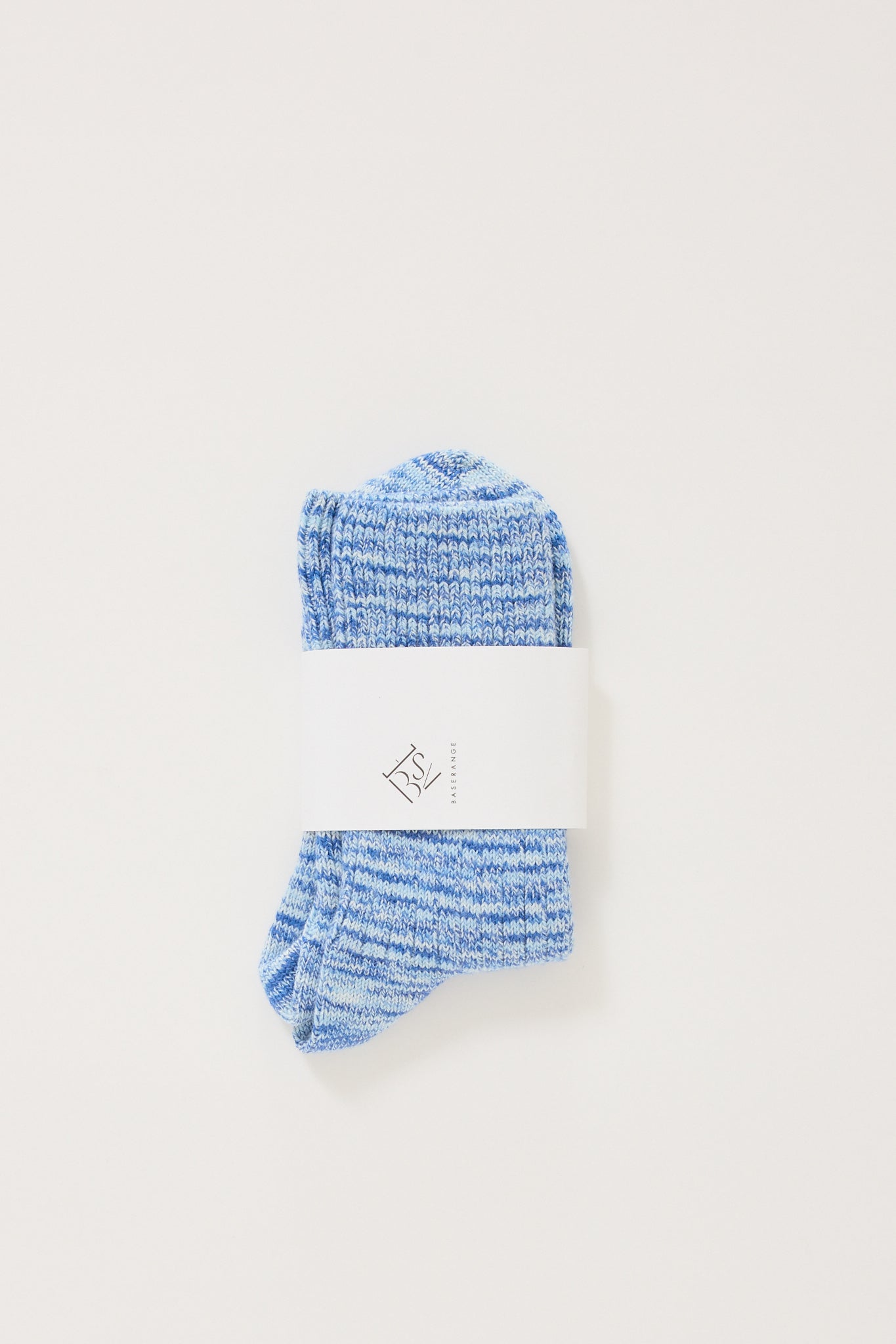 Twist Overankle Socks Blue Melange