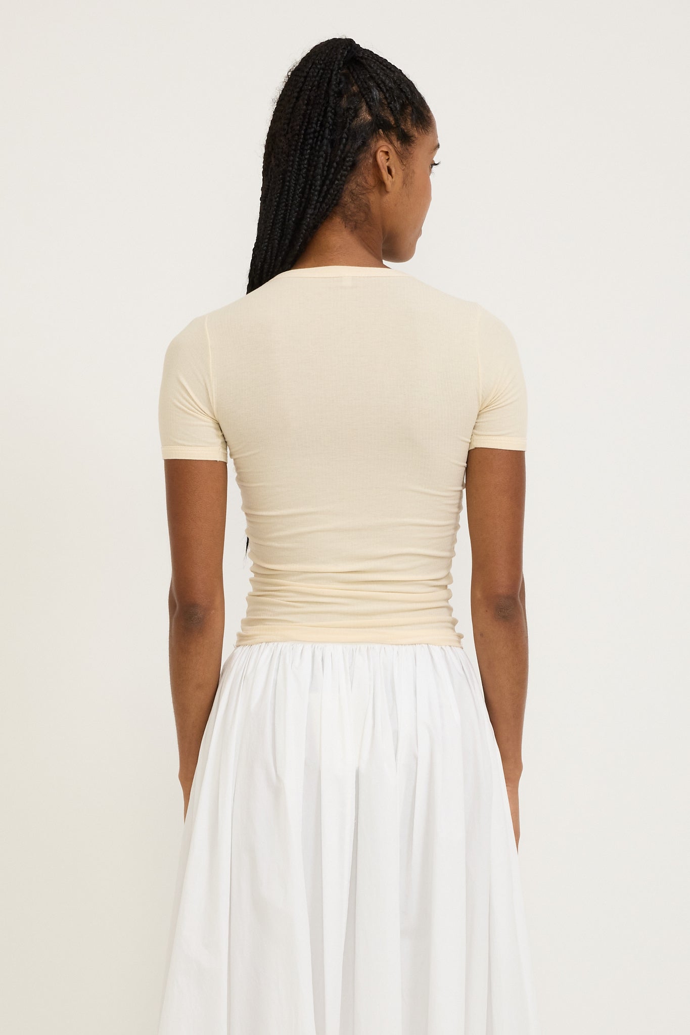 Heart Short Sleeve Undyed