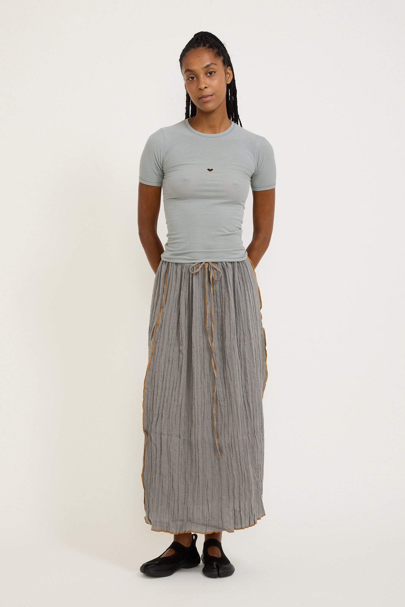 Max Skirt Bayon Grey / Yellow