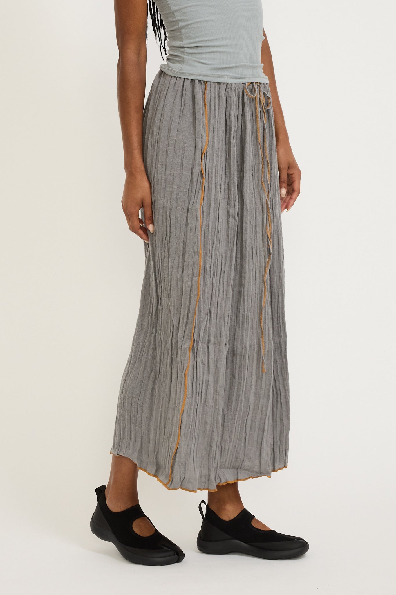 Max Skirt Bayon Grey / Yellow