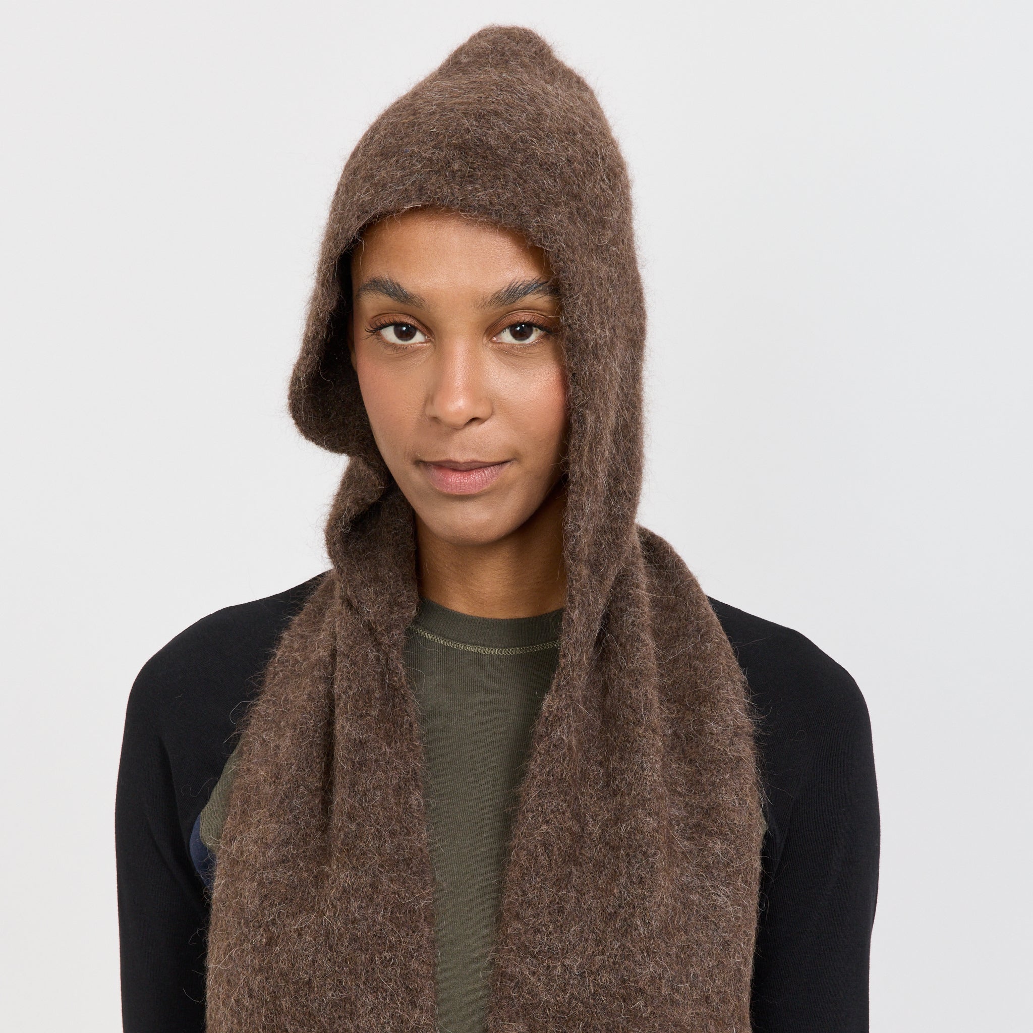 Balaclava Knit Brown