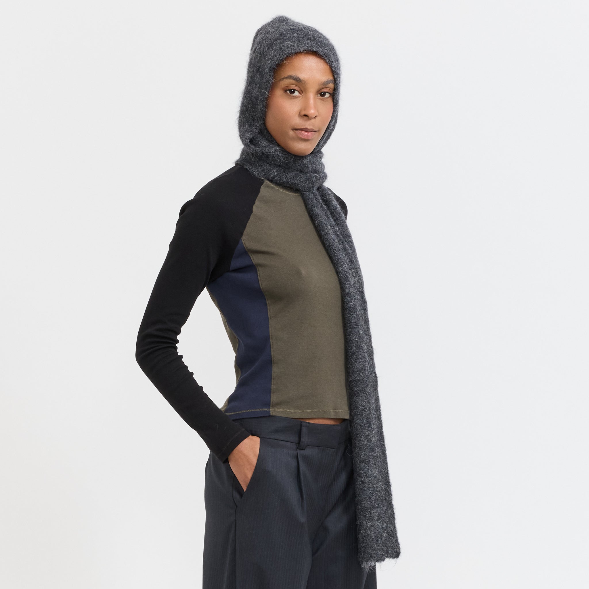 Balaclava Knit Charcoal