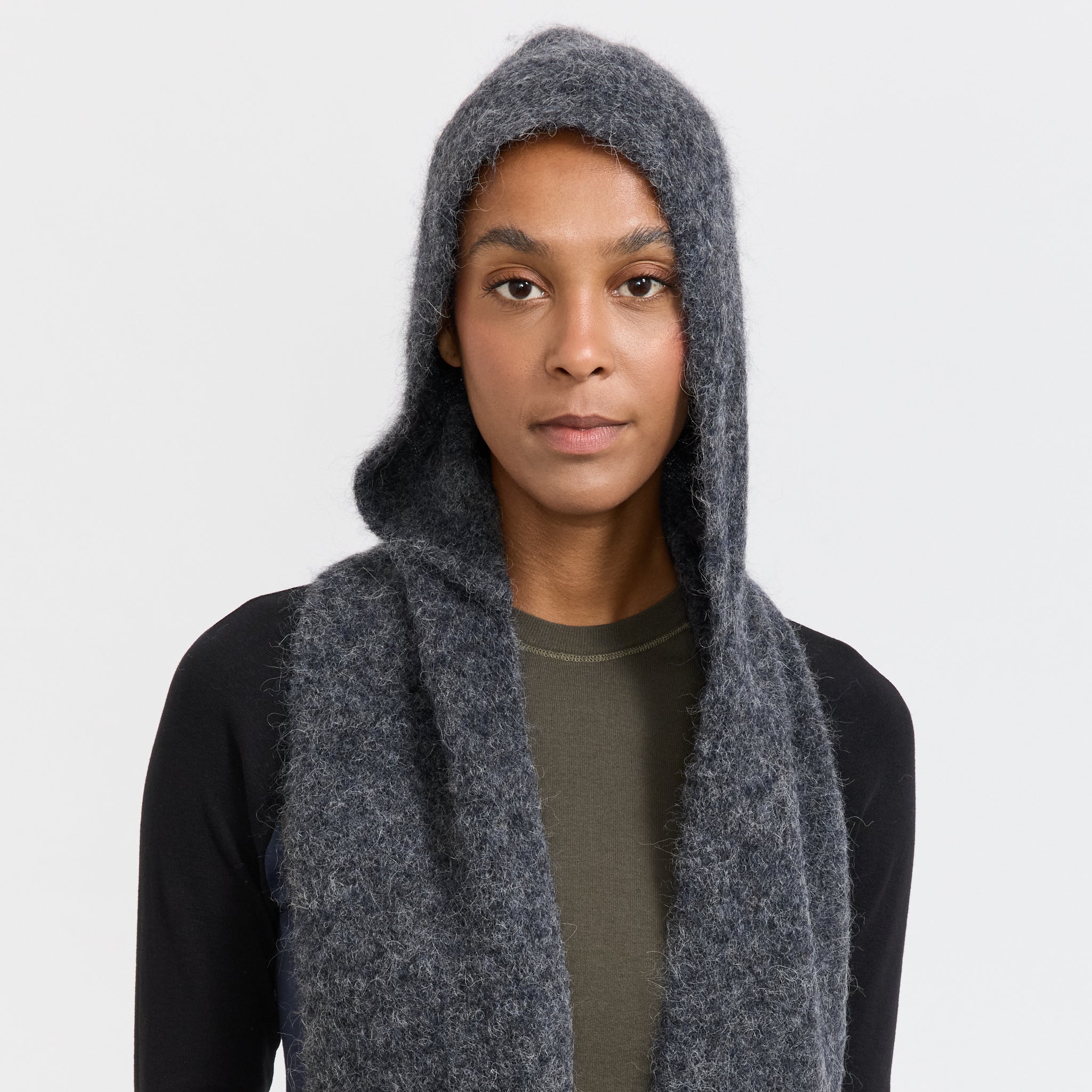 Balaclava Knit Charcoal