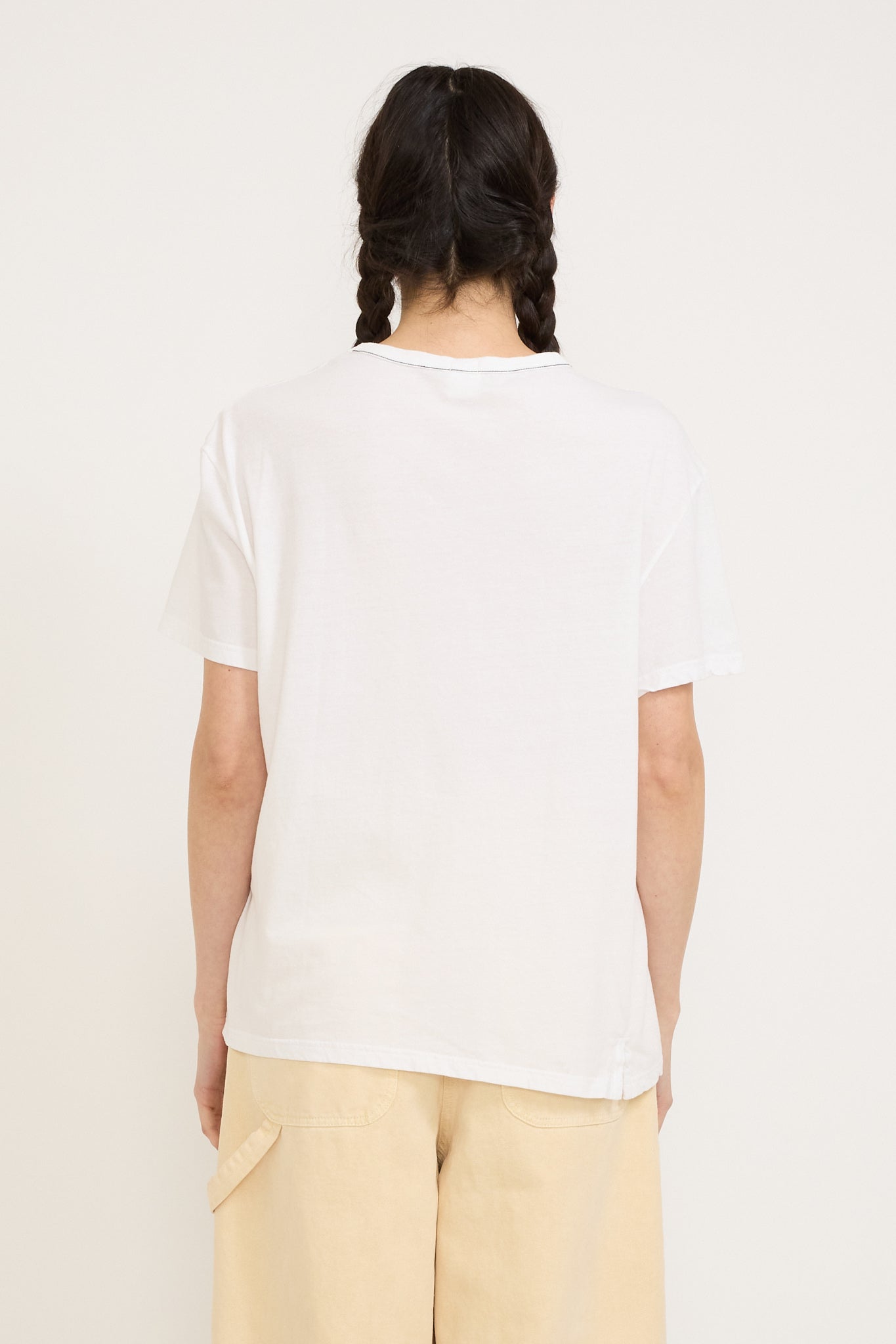 Bassike | Boyfriend Heritage S/S T-Shirt White | Maplestore