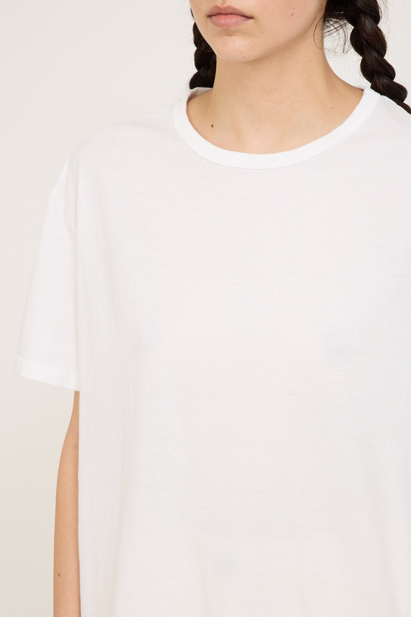 Bassike | Boyfriend Heritage S/S T-Shirt White | Maplestore