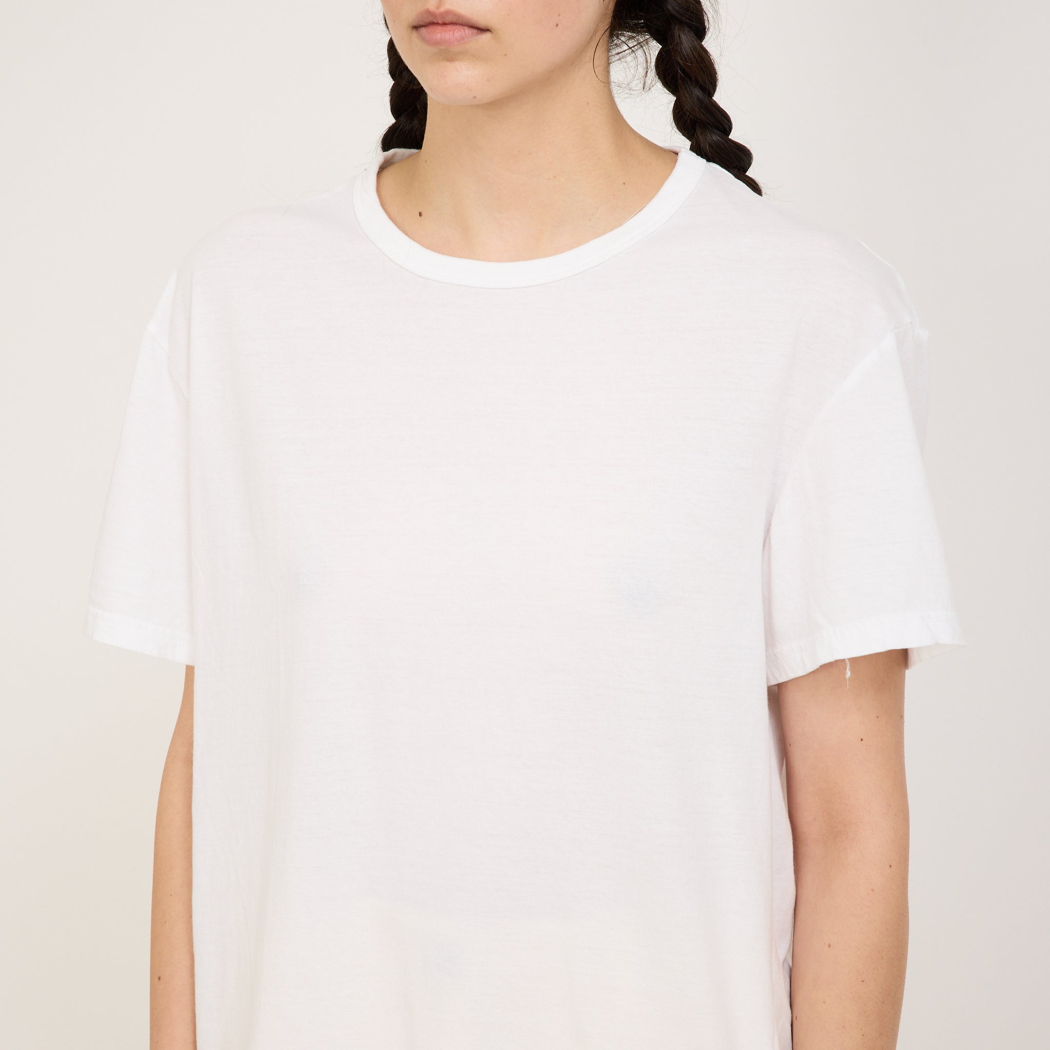 Bassike | Boyfriend Heritage S/S T-Shirt White | Maplestore