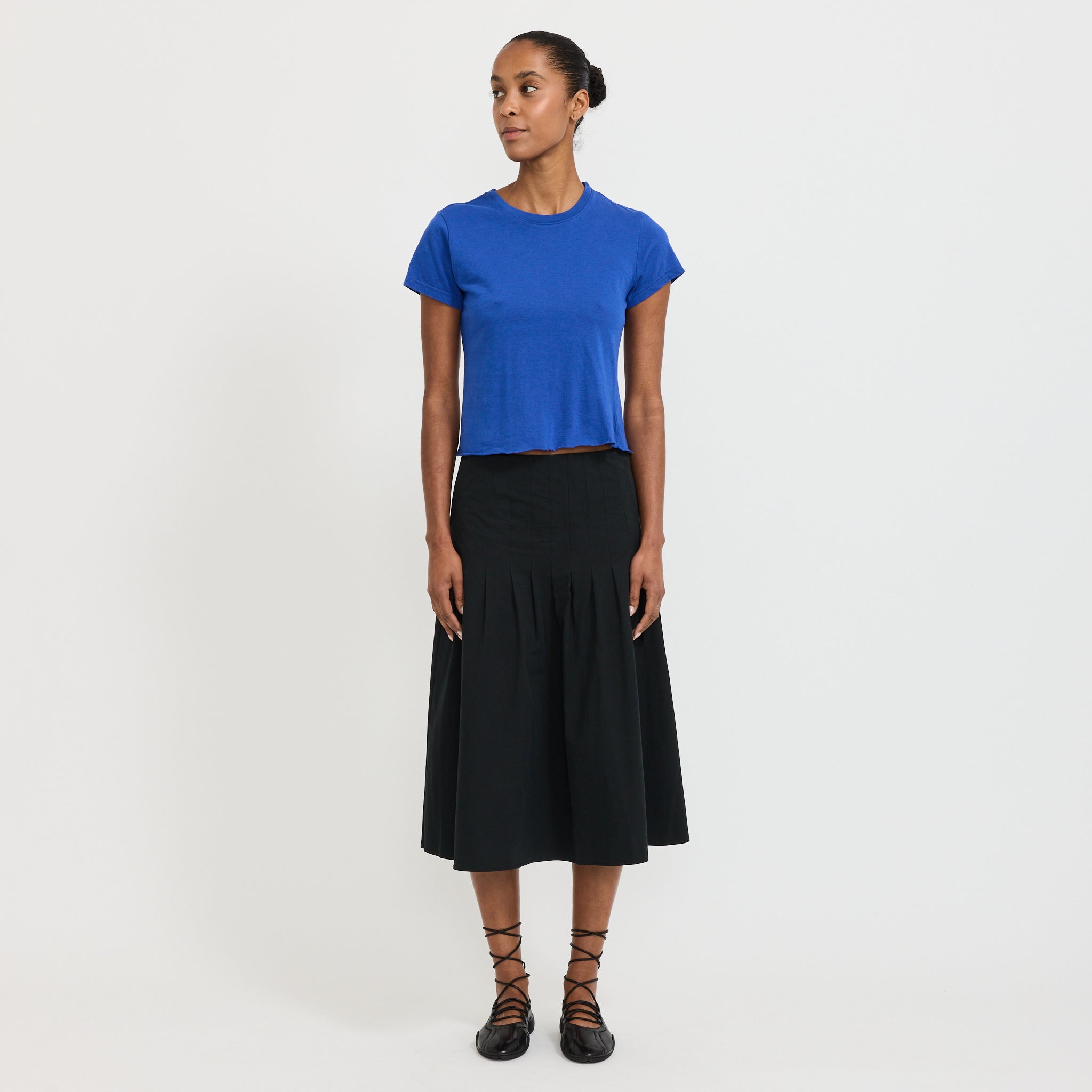 Raw Edge Baby T-Shirt Cobalt