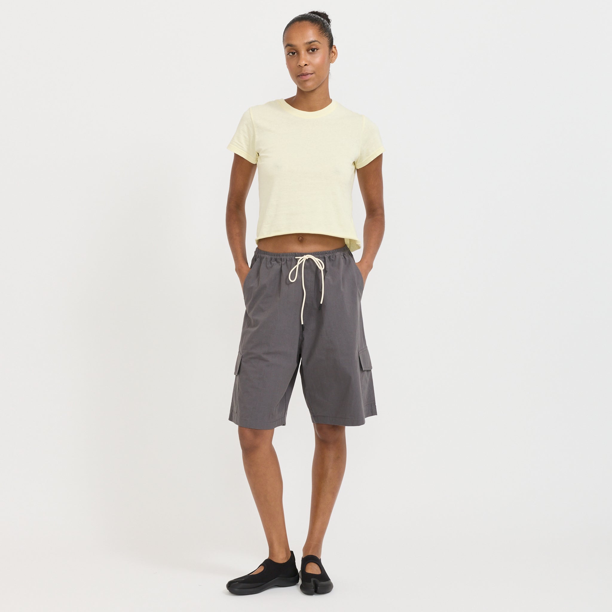 Raw Edge Baby T-Shirt Lemon Sorbet