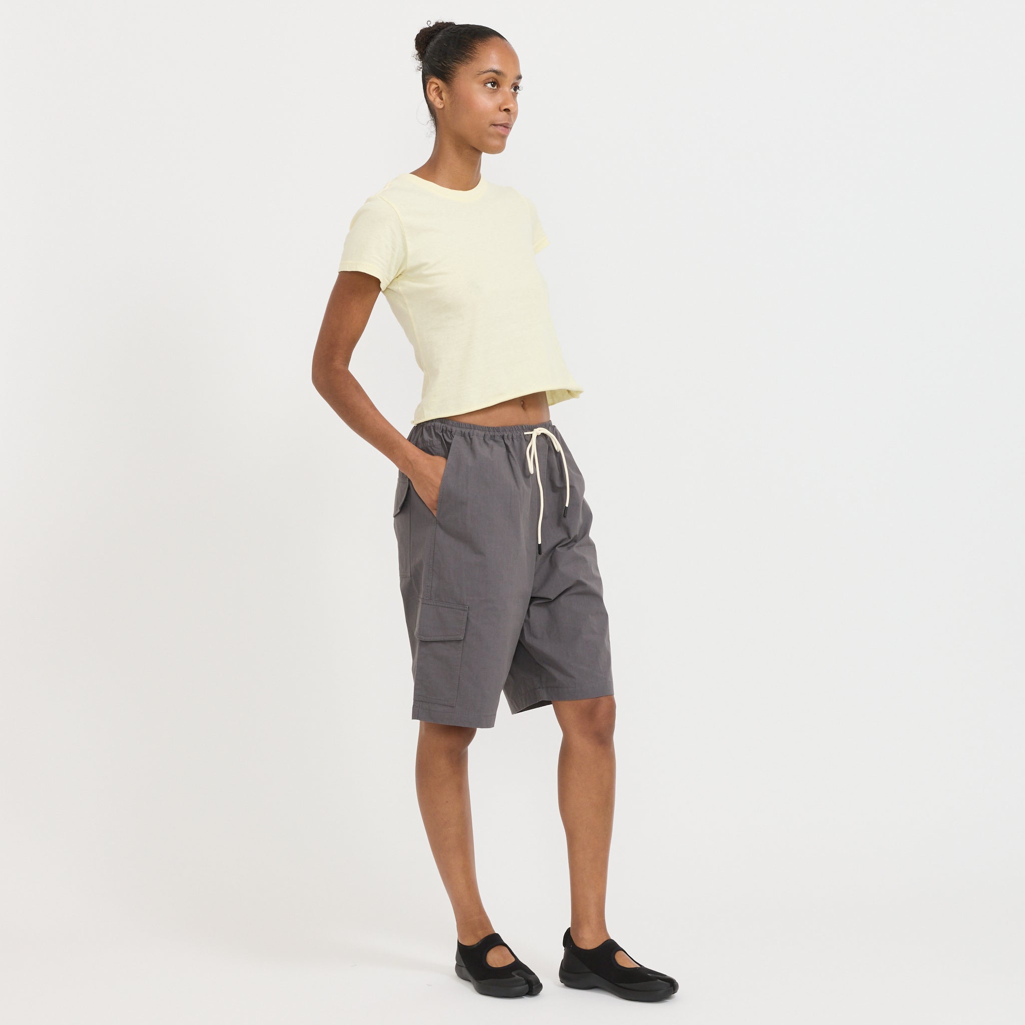 Raw Edge Baby T-Shirt Lemon Sorbet