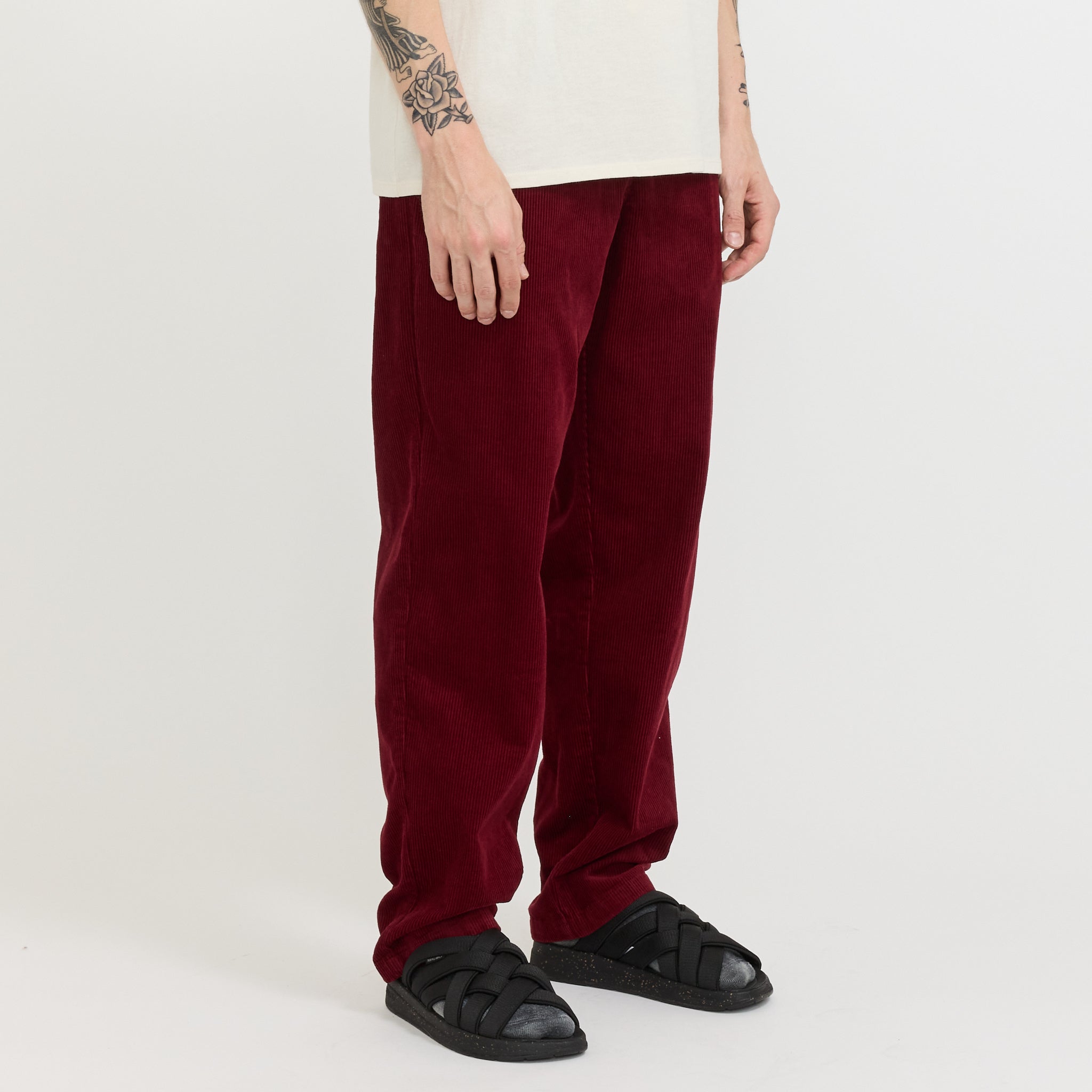 Active Lazy Pants Burgundy