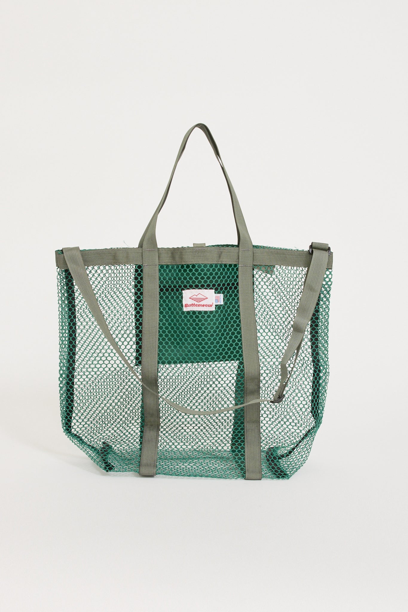 Mesh Tote Royal Green x Foliage