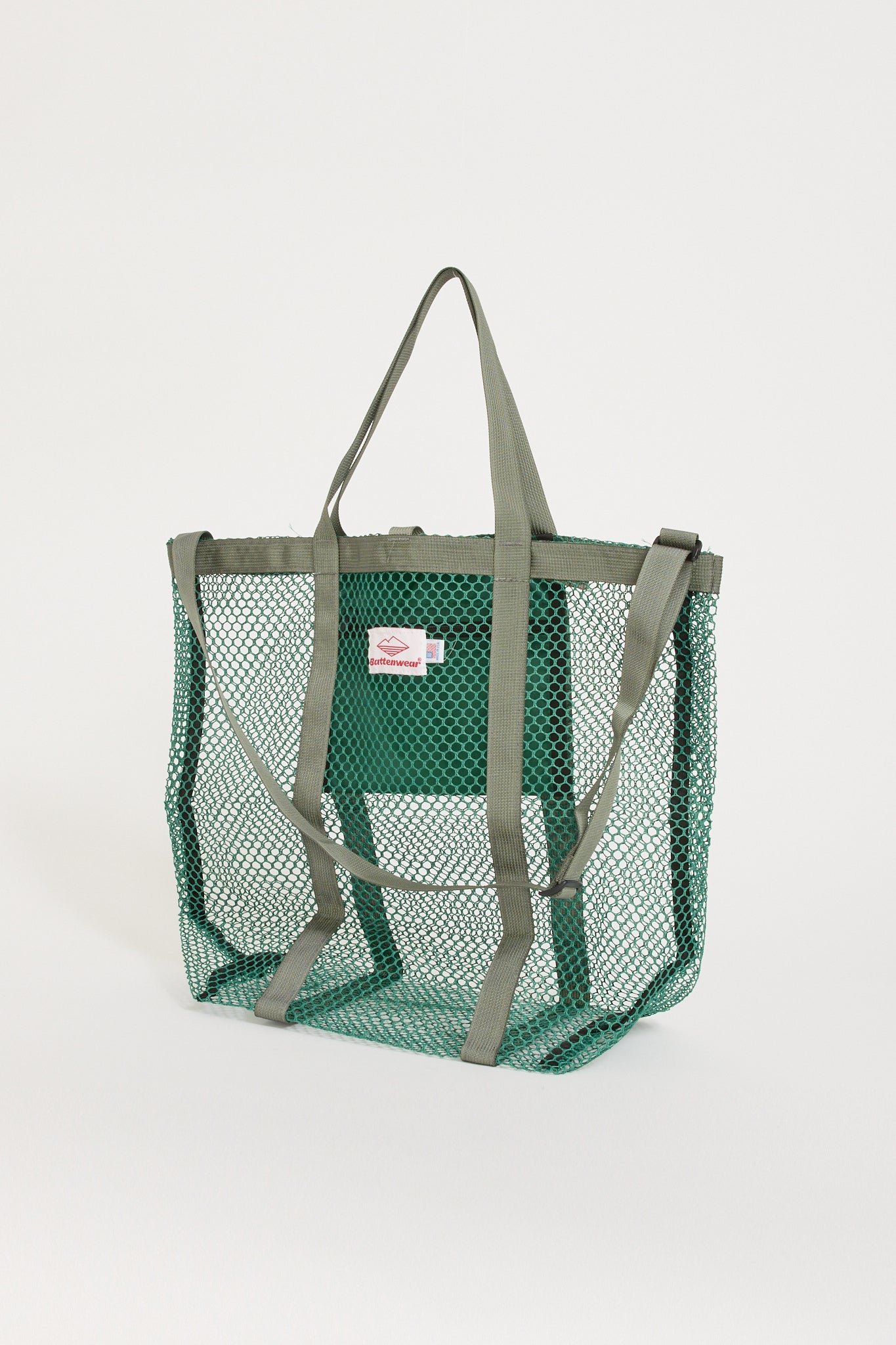 Mesh Tote Royal Green x Foliage