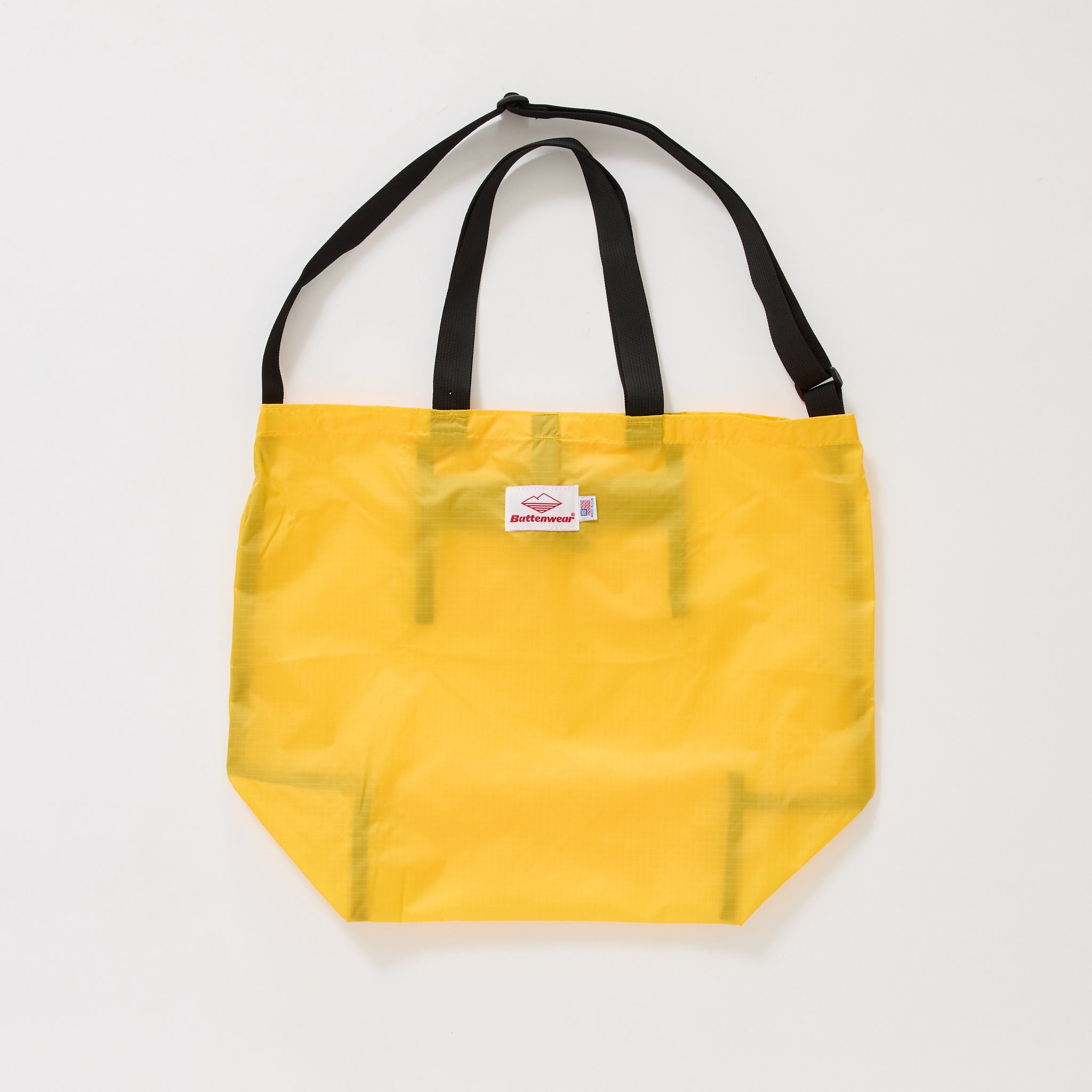 Packable Tote Gold x Black