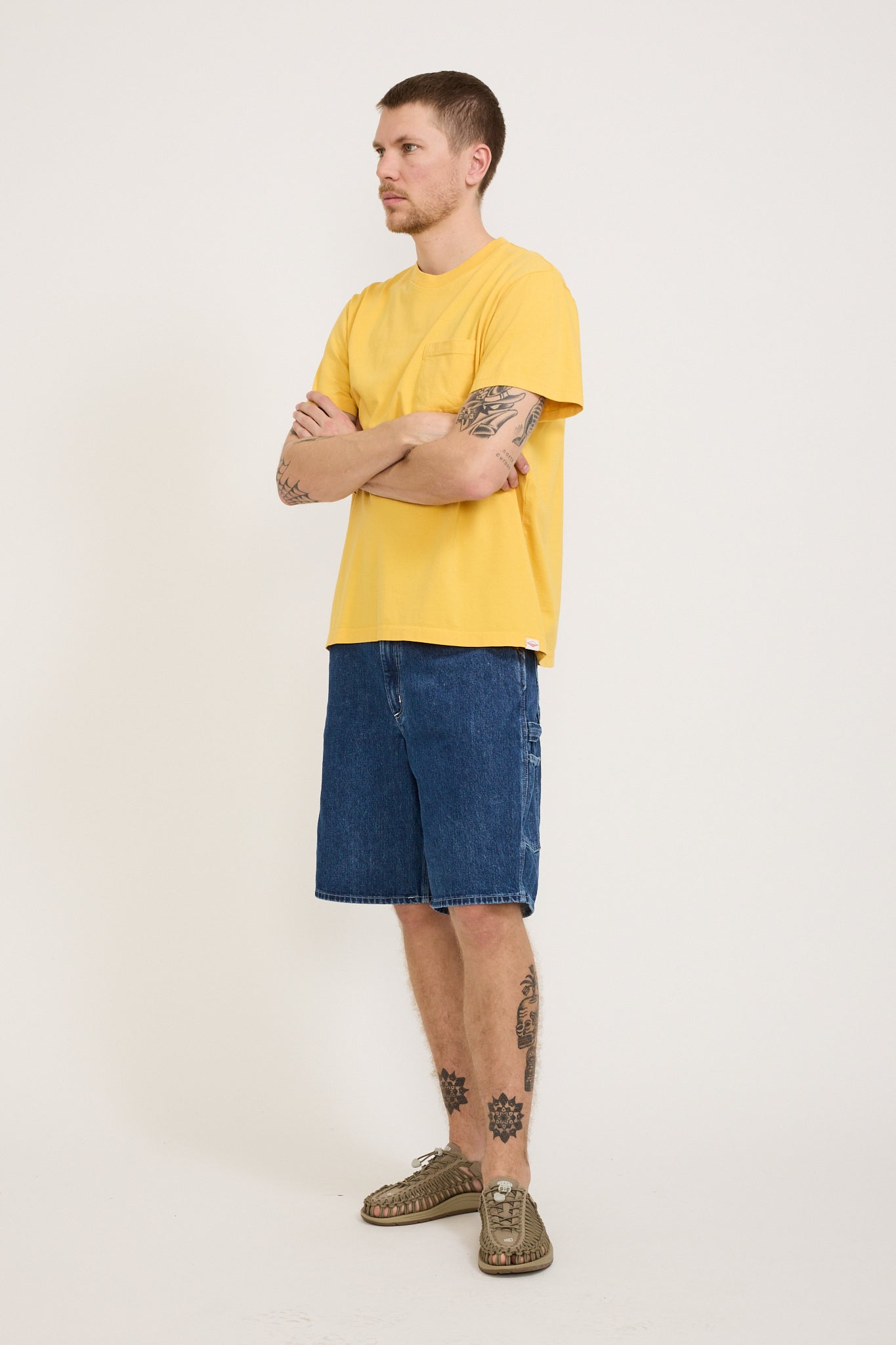 Battenwear | S/S Pocket Tee Mustard | Maplestore