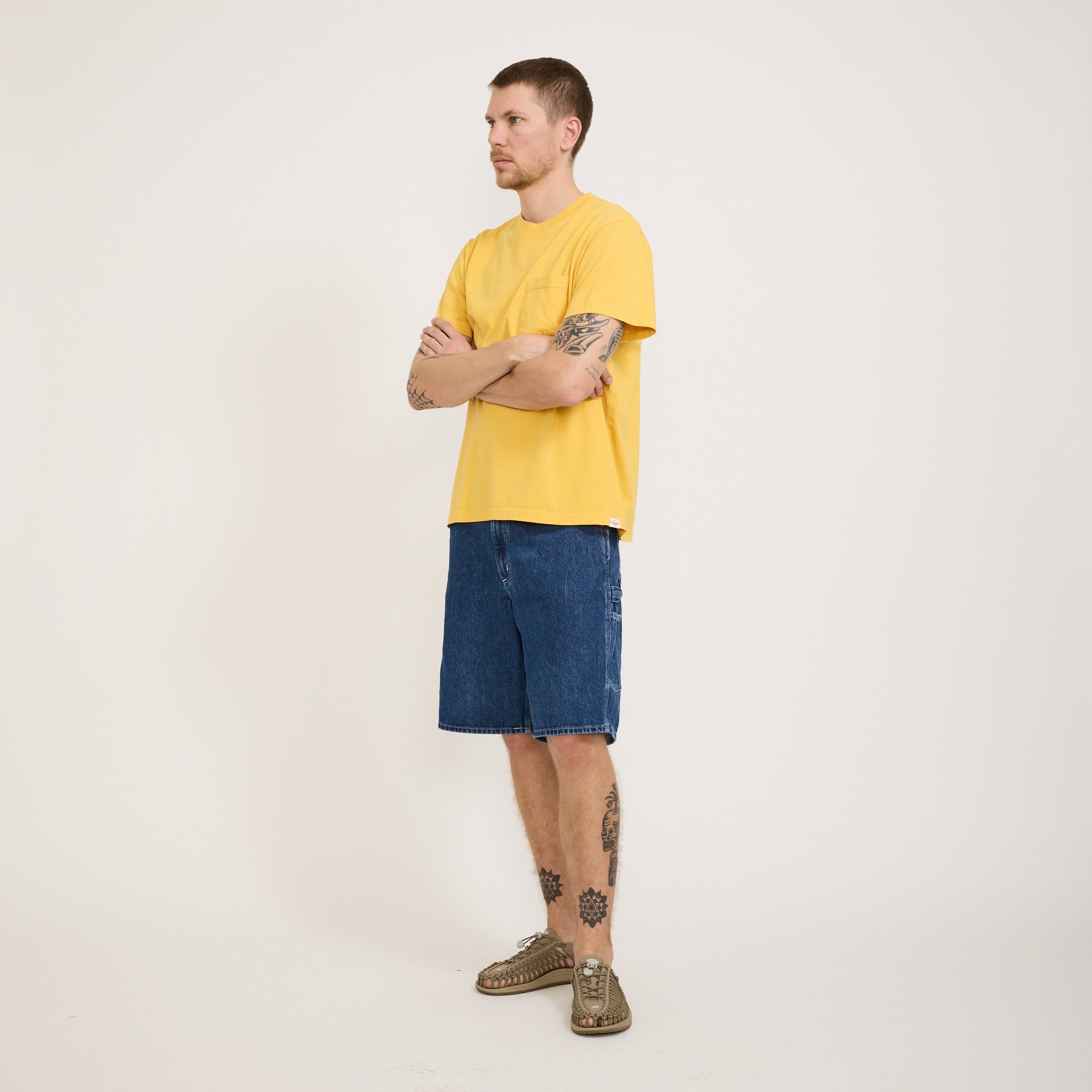 S/S Pocket Tee Mustard
